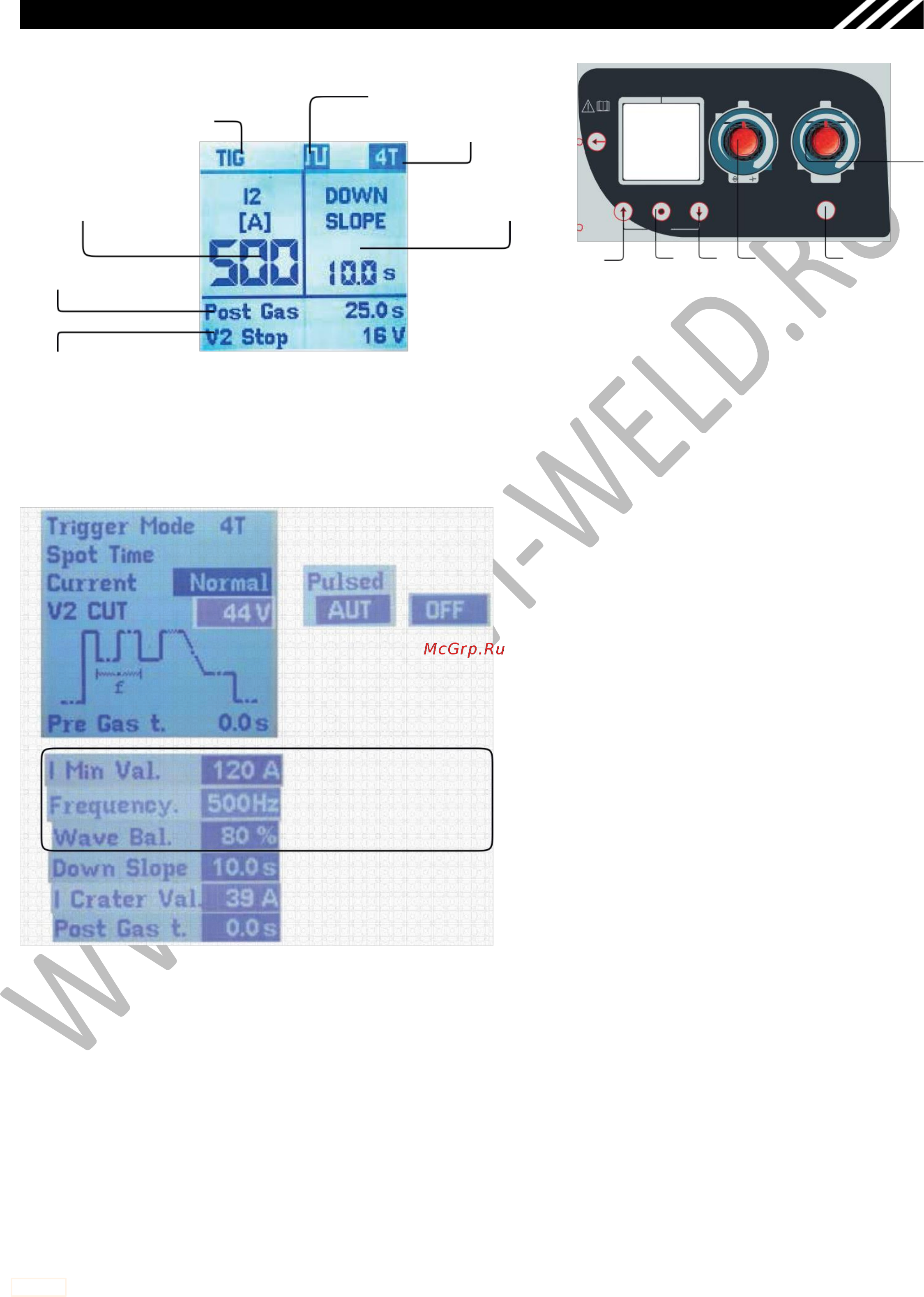 Helvi Maxitech 360C Pulse [16/38] Tig сварка от источника