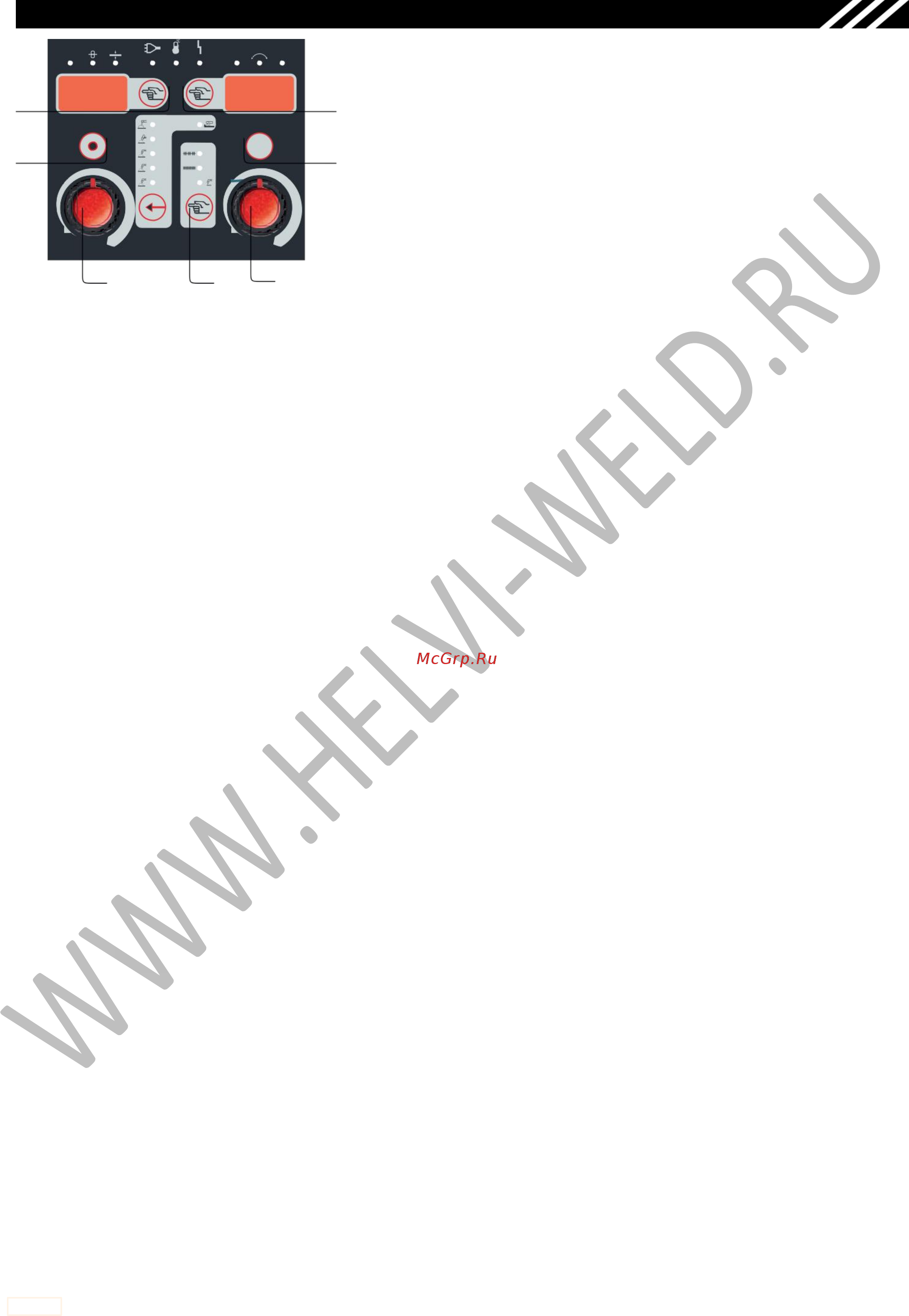 Helvi Maxitech 360C [24/38] Mig сварка в синергетике от подающего устройства