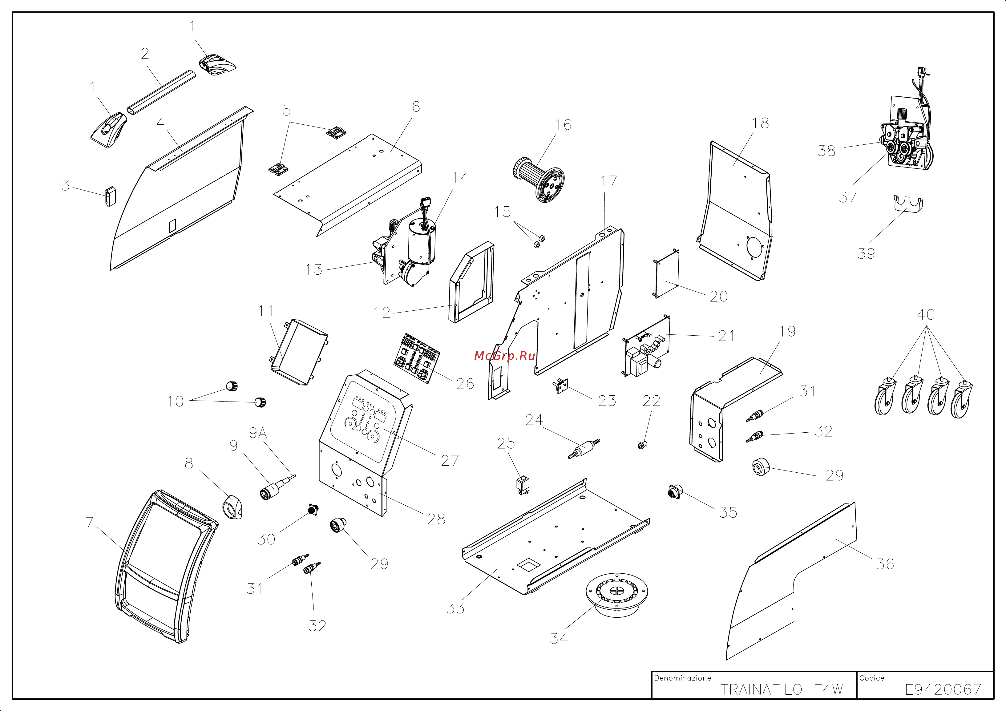 Helvi Maxitech 380 Double Pulse Деталировка онлайн [6/7] 394305
