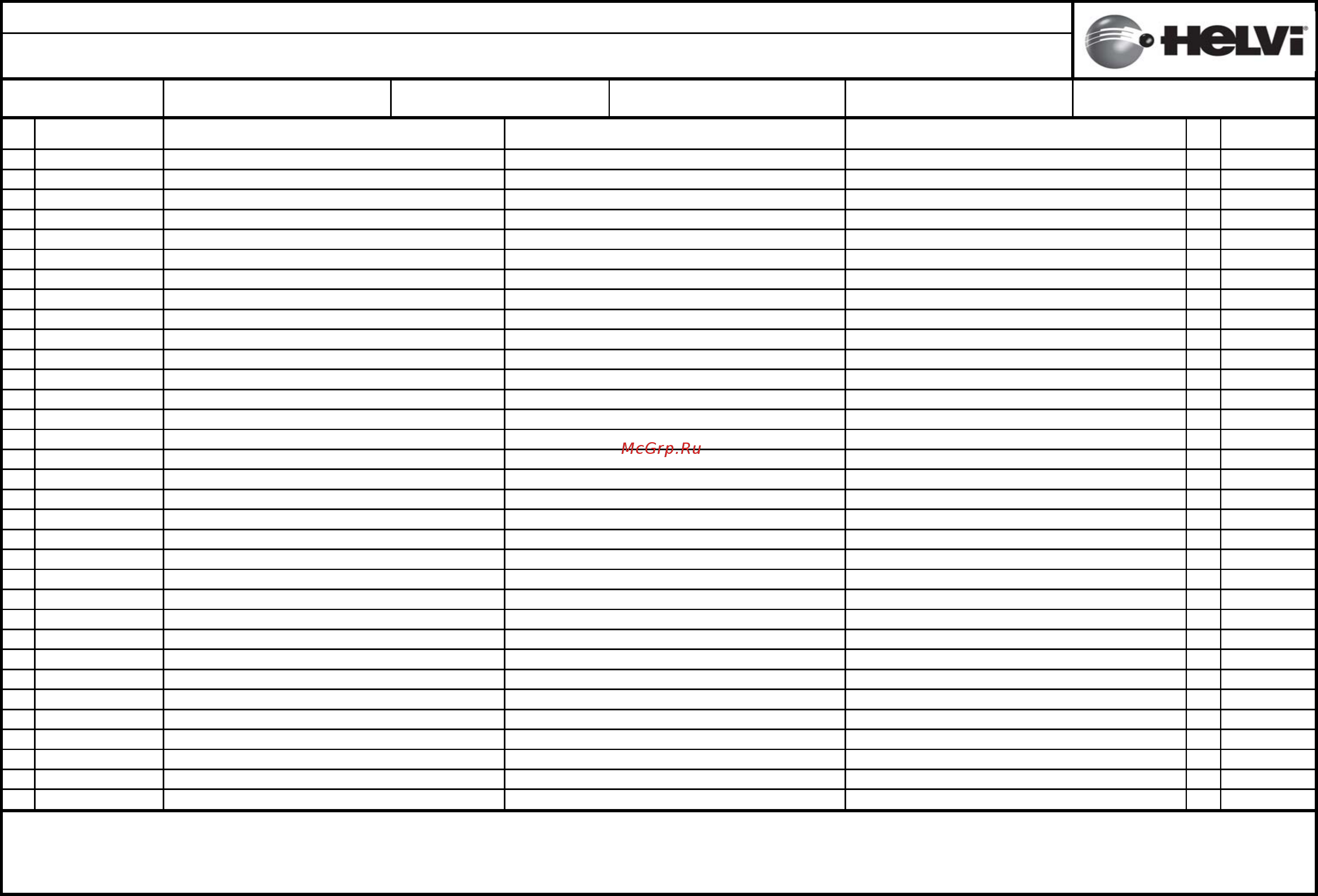 Helvi Maximig 358 [2/4] Lista ricambi spare parts list lista piezas de repuesto