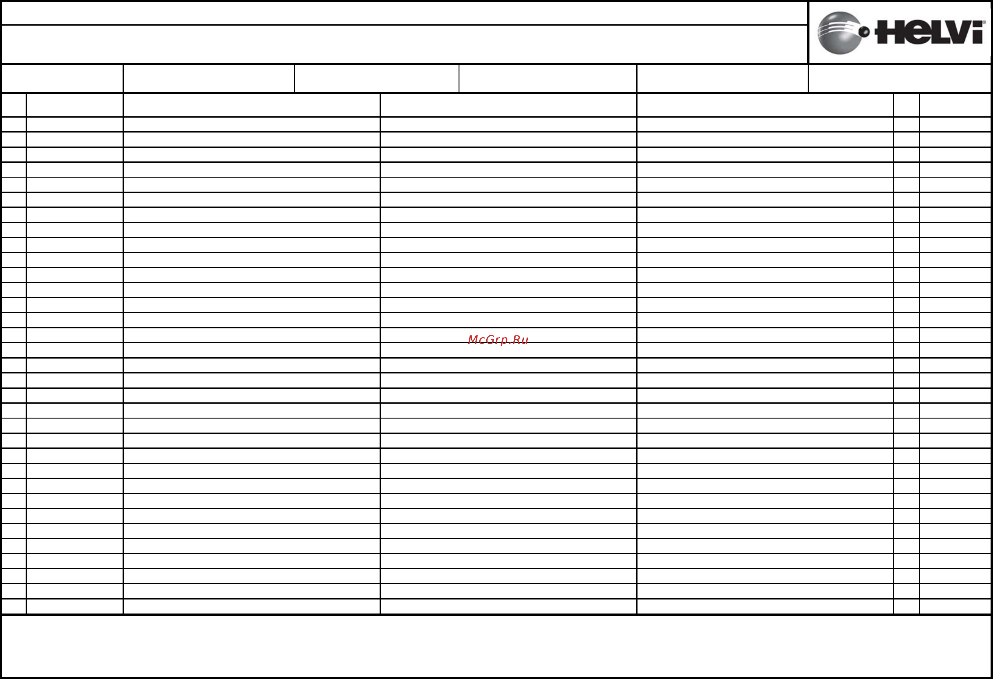 Helvi Compact 300С [2/4] Lista ricambi spare parts list lista piezas de repuesto