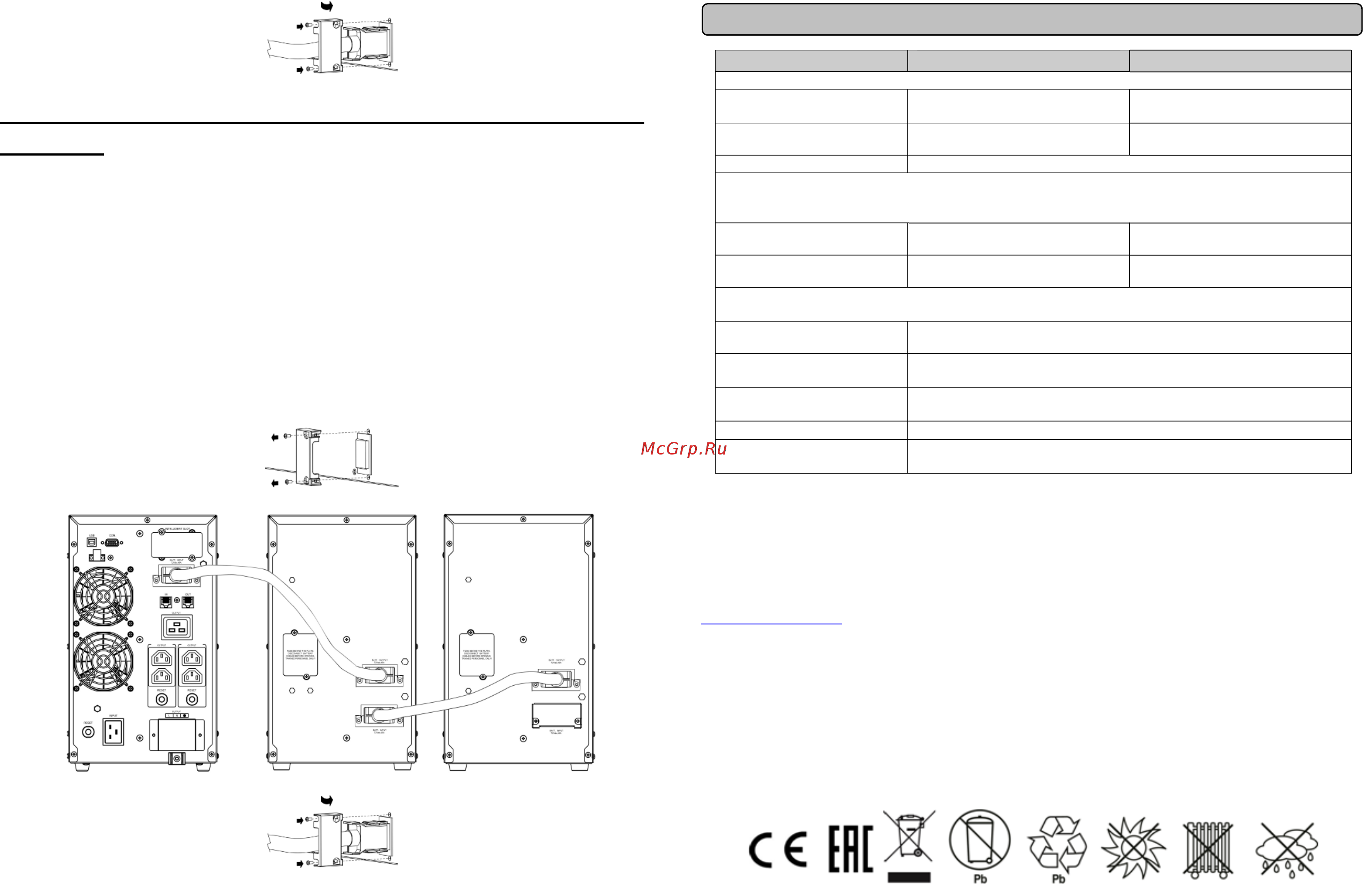 Cyberpower BPSE72V45A [3/3] Устранение неисправностей