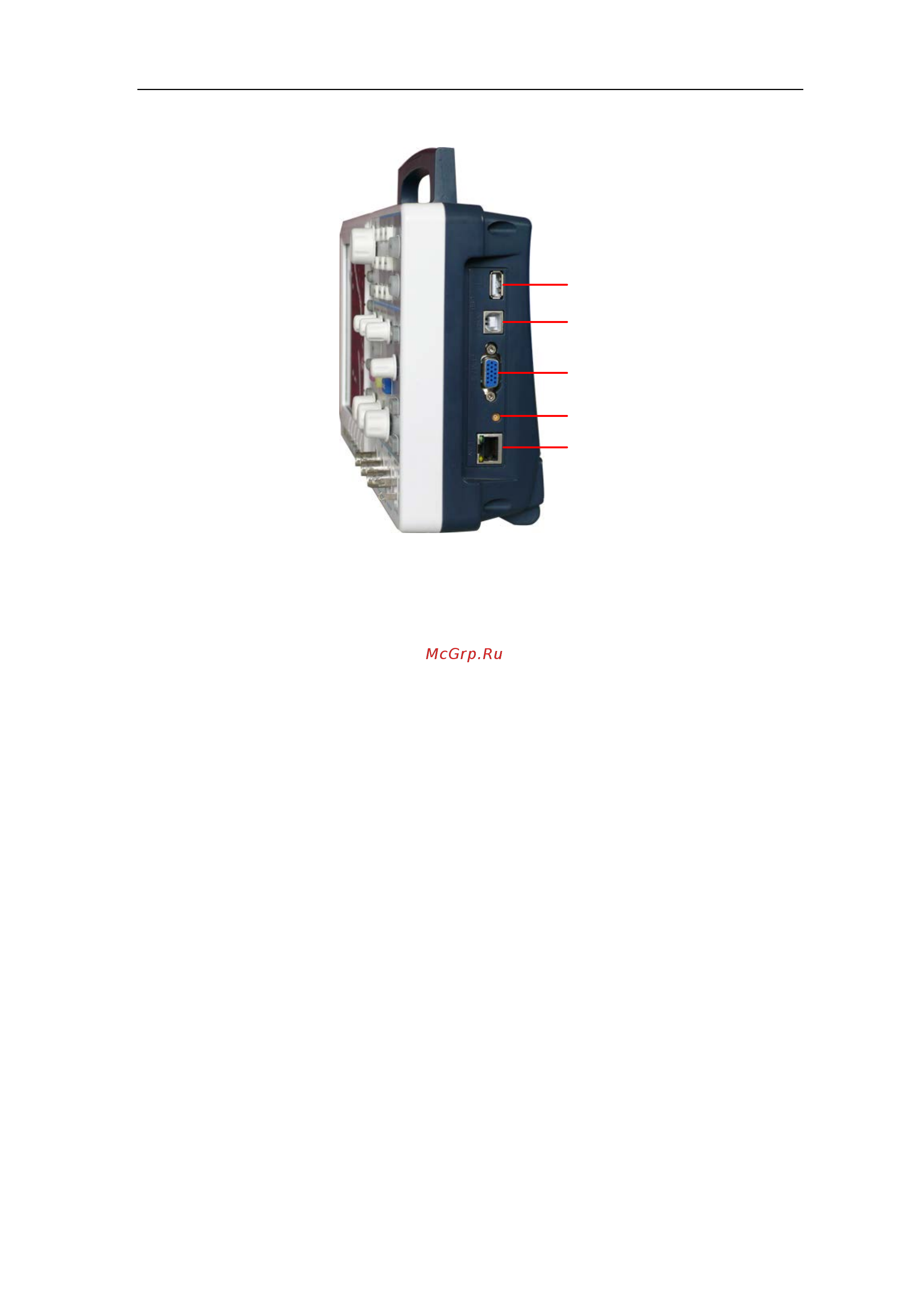 Owon SDS7072E(V) [12/105] Right side panel