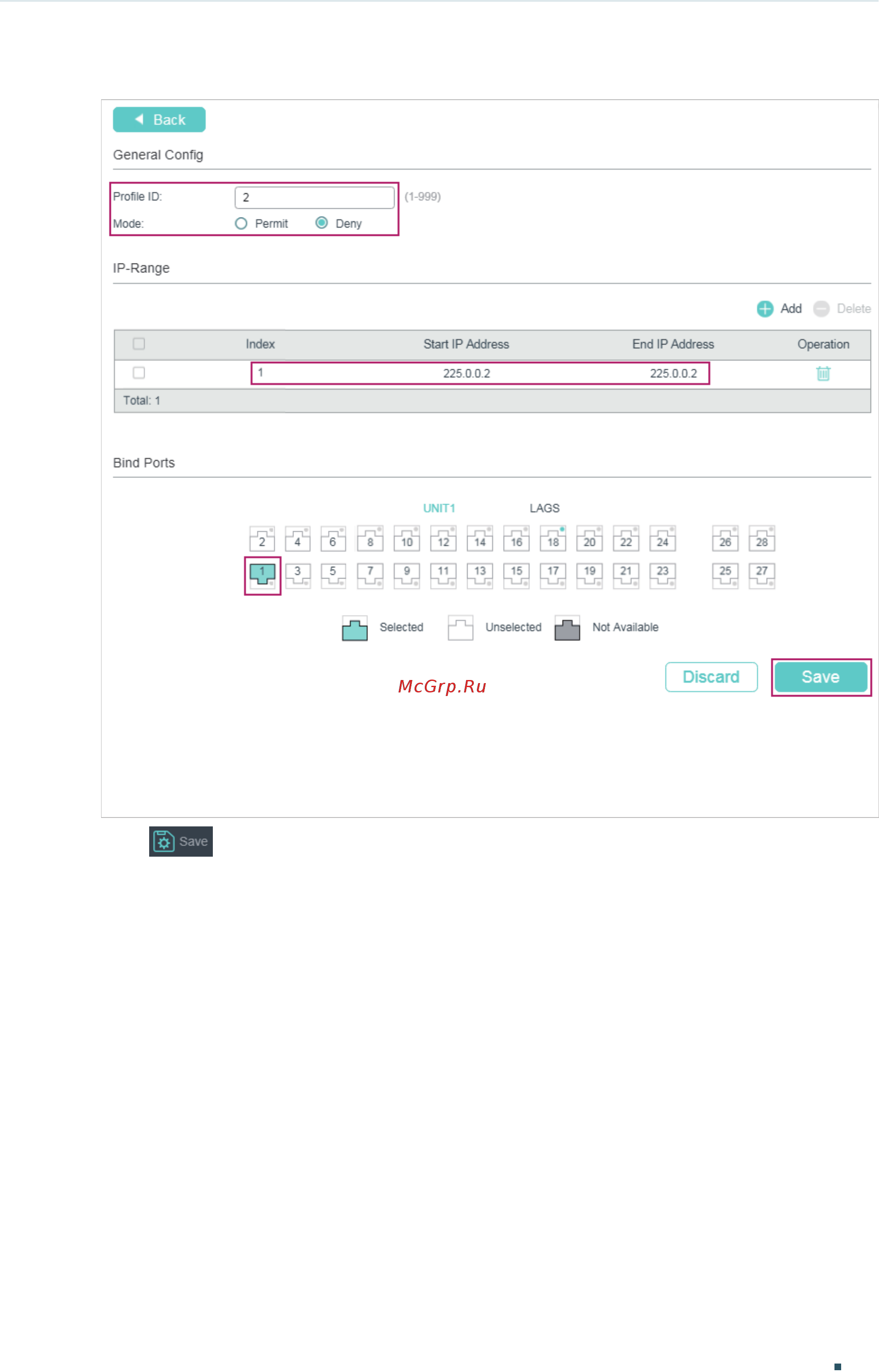 Tp-Link T1500-28PCT V3 [315/844] Using the cli