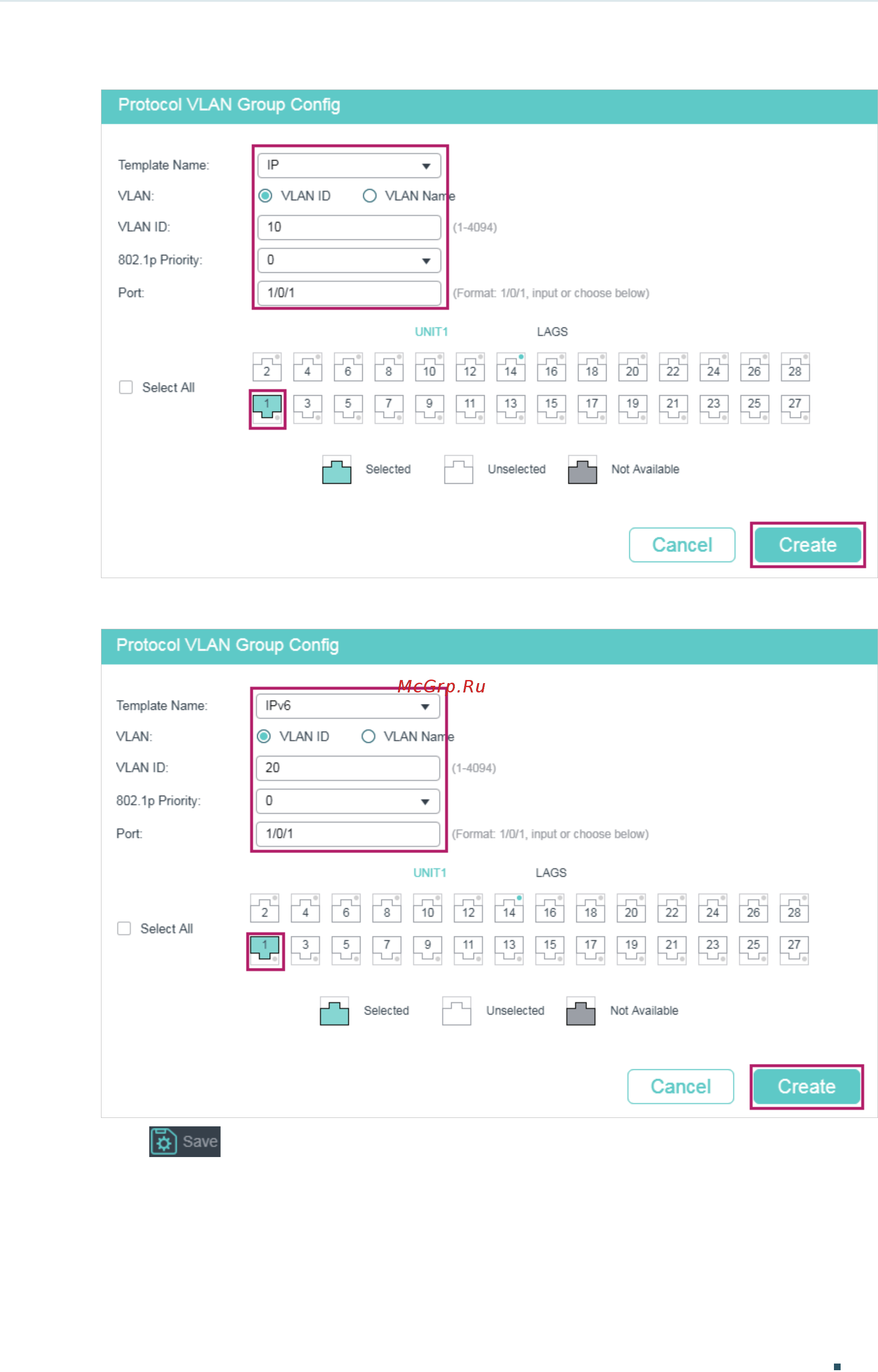 Tp-Link T1600G-52TS V4 [210/958] To save the settings