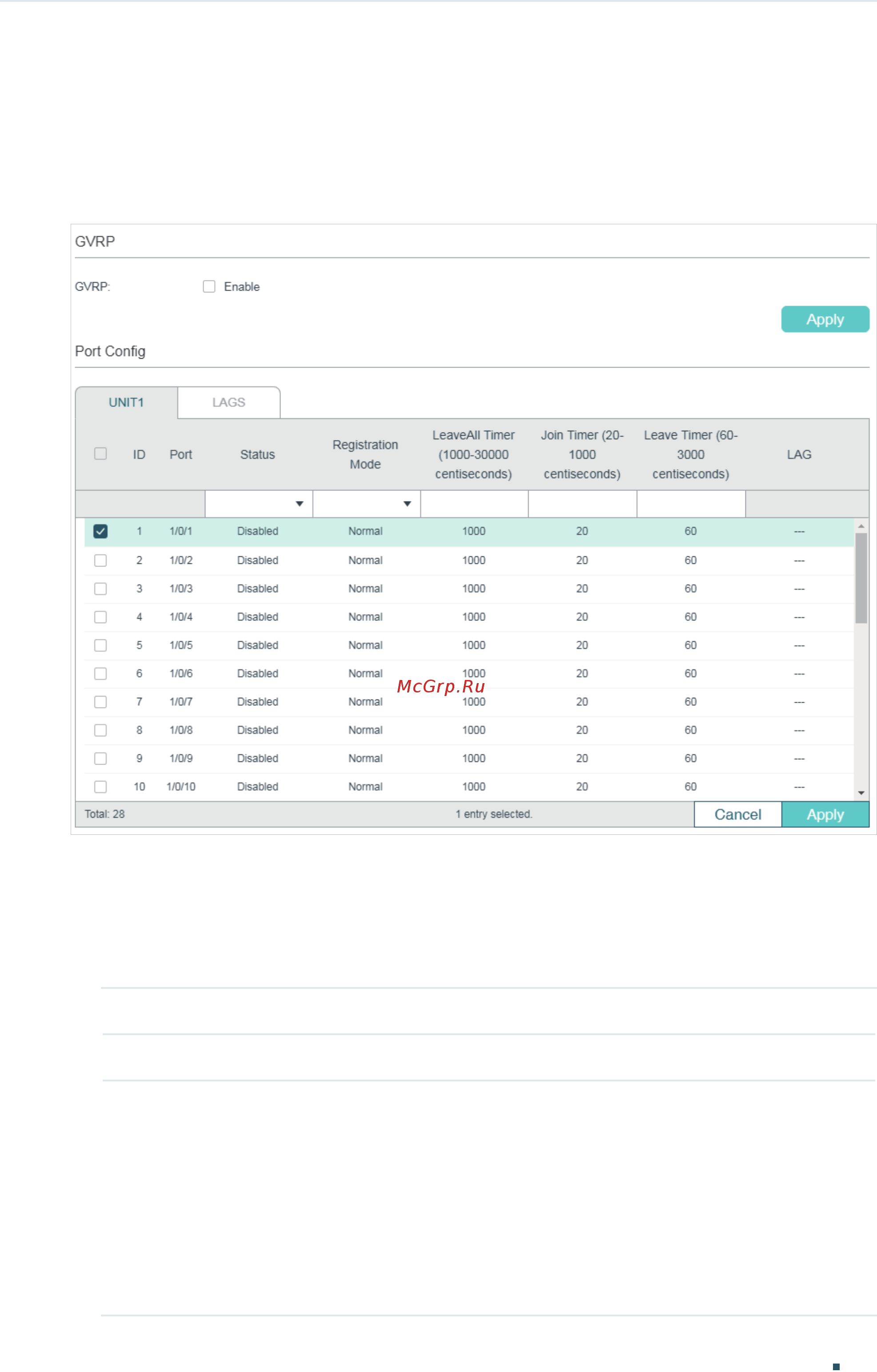 Tp-Link T1600G-52TS V4 [219/958] Using the gui
