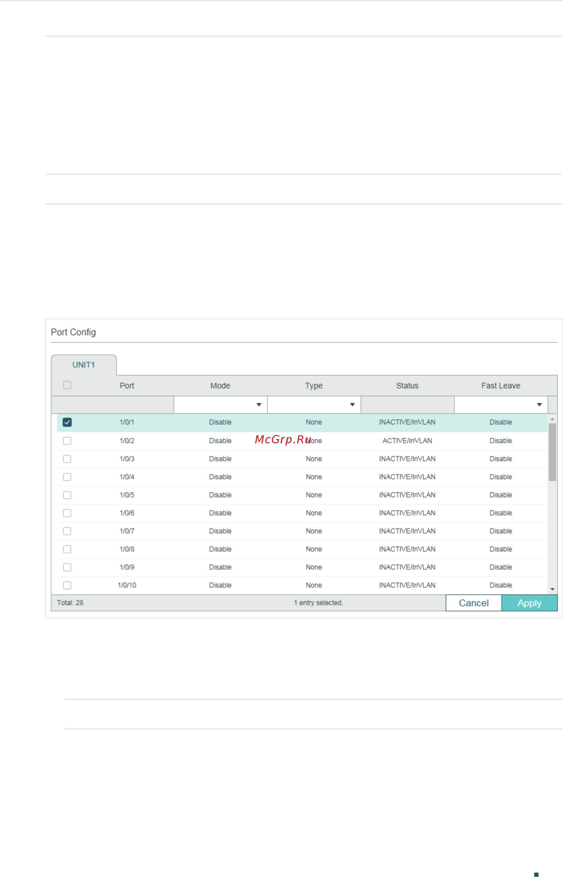 Tp-Link T1600G-52TS V4 [270/958] Configuring mvr for the port