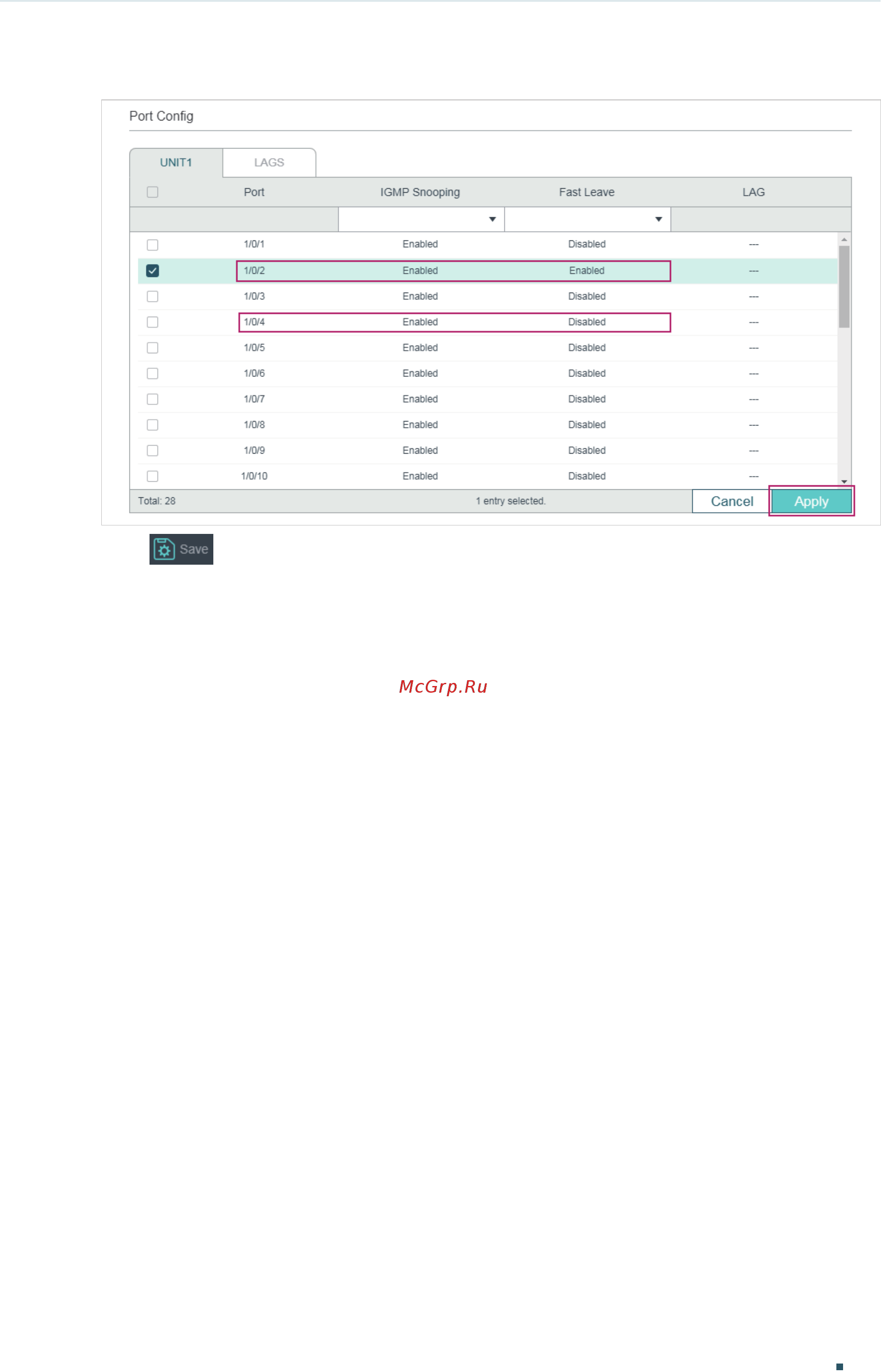 Tp-Link T1600G-52TS V4 [308/958] Using the cli