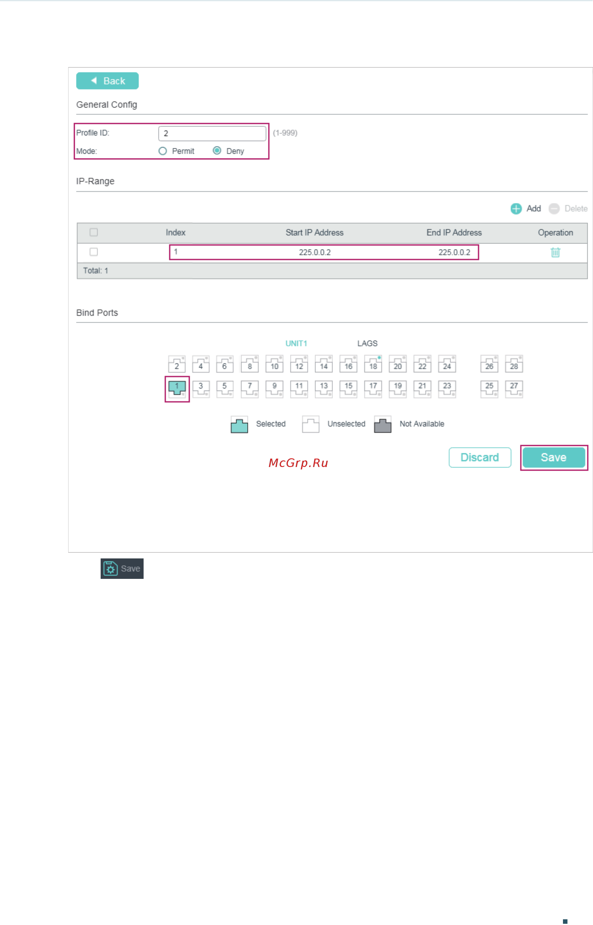 Tp-Link T1600G-52TS V4 [314/958] Using the cli