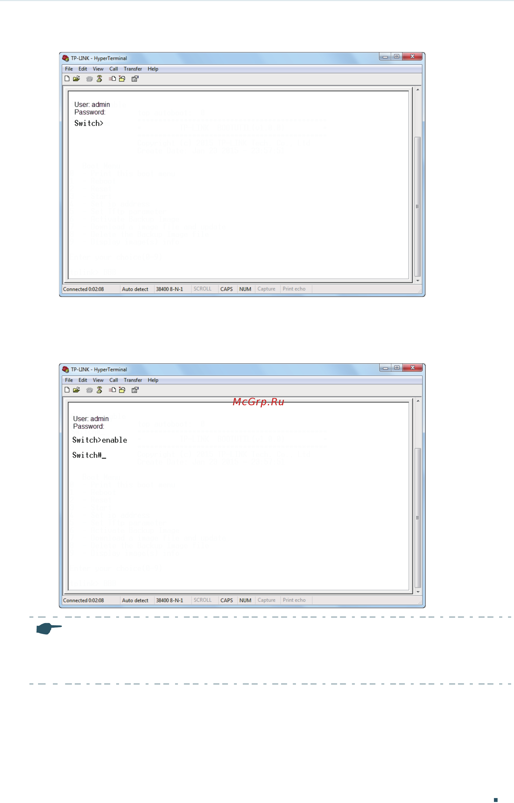 Tp-Link T1600G-28TS V3 [36/958] Enter enable to enter the user exec mode to further configure the switch