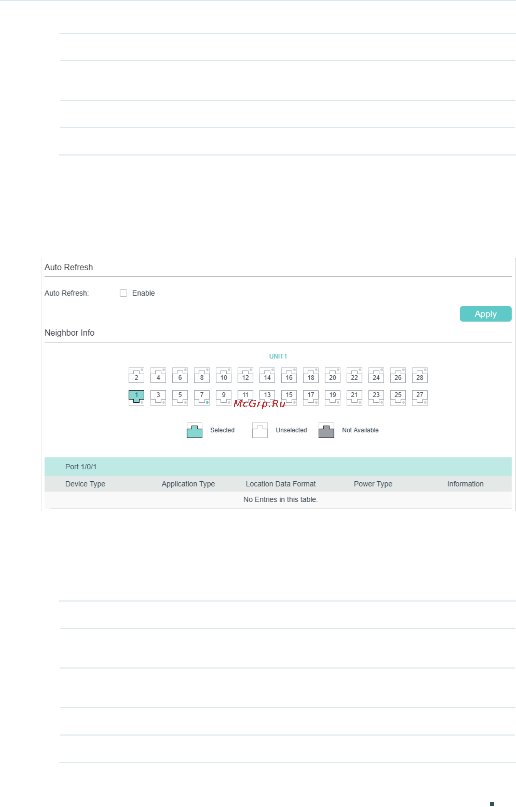 Tp-Link T1600G-52TS V4 [406/958] In the auto refresh section enable the auto refresh feature and set the refresh rate according to your needs click apply