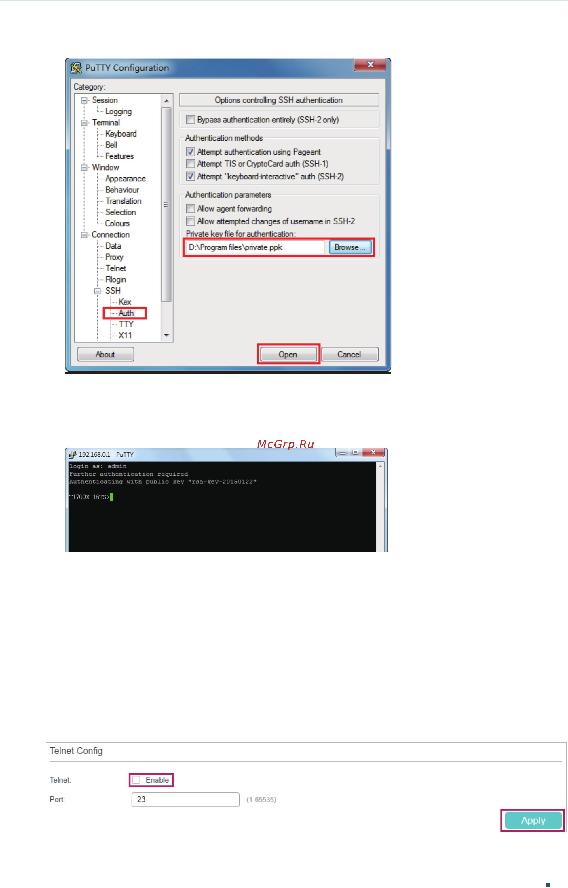 Tp-Link T1600G-52TS V4 [42/958] Disable telnet login