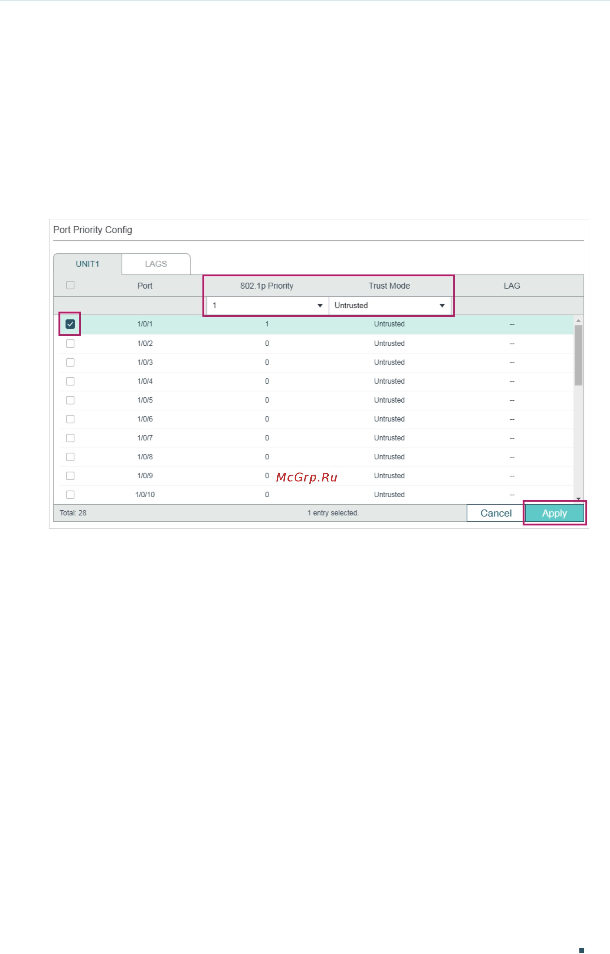 Tp-Link T1600G-52TS V4 [582/958] Using the gui