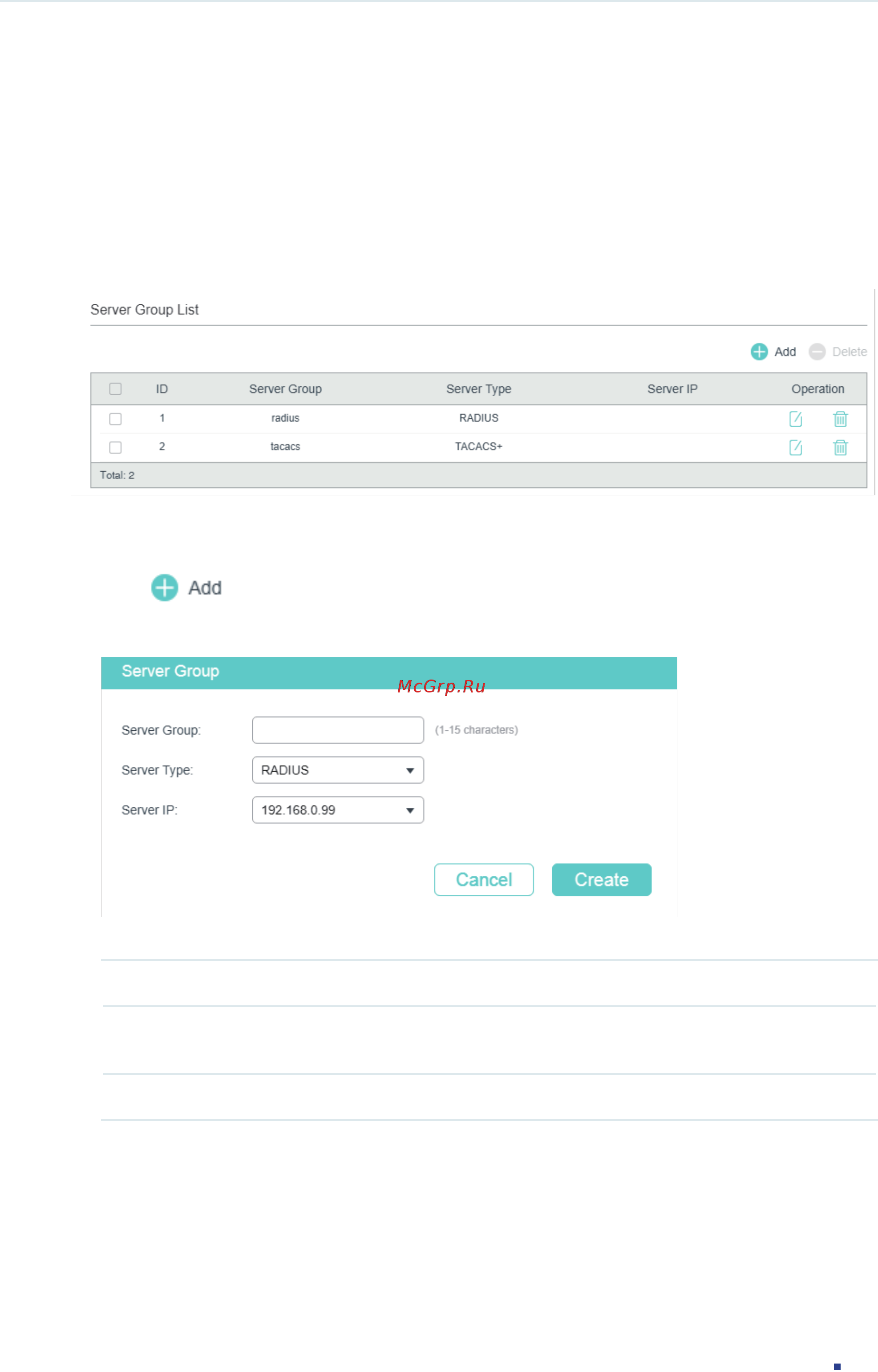 Tp-Link T1600G-52TS V4 [637/958] Configuring server groups