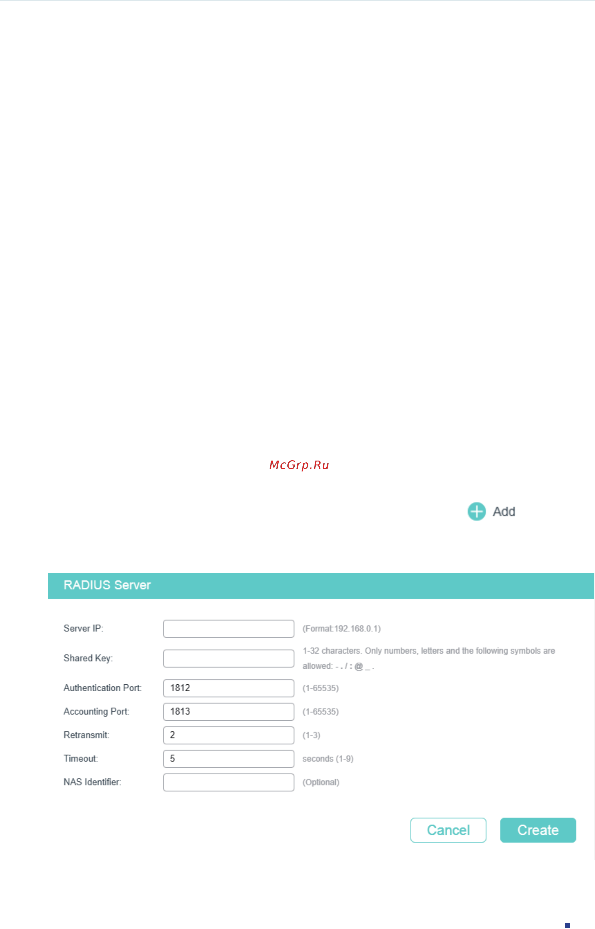 Tp-Link T1600G-52TS V4 [661/958] Configuring the radius server