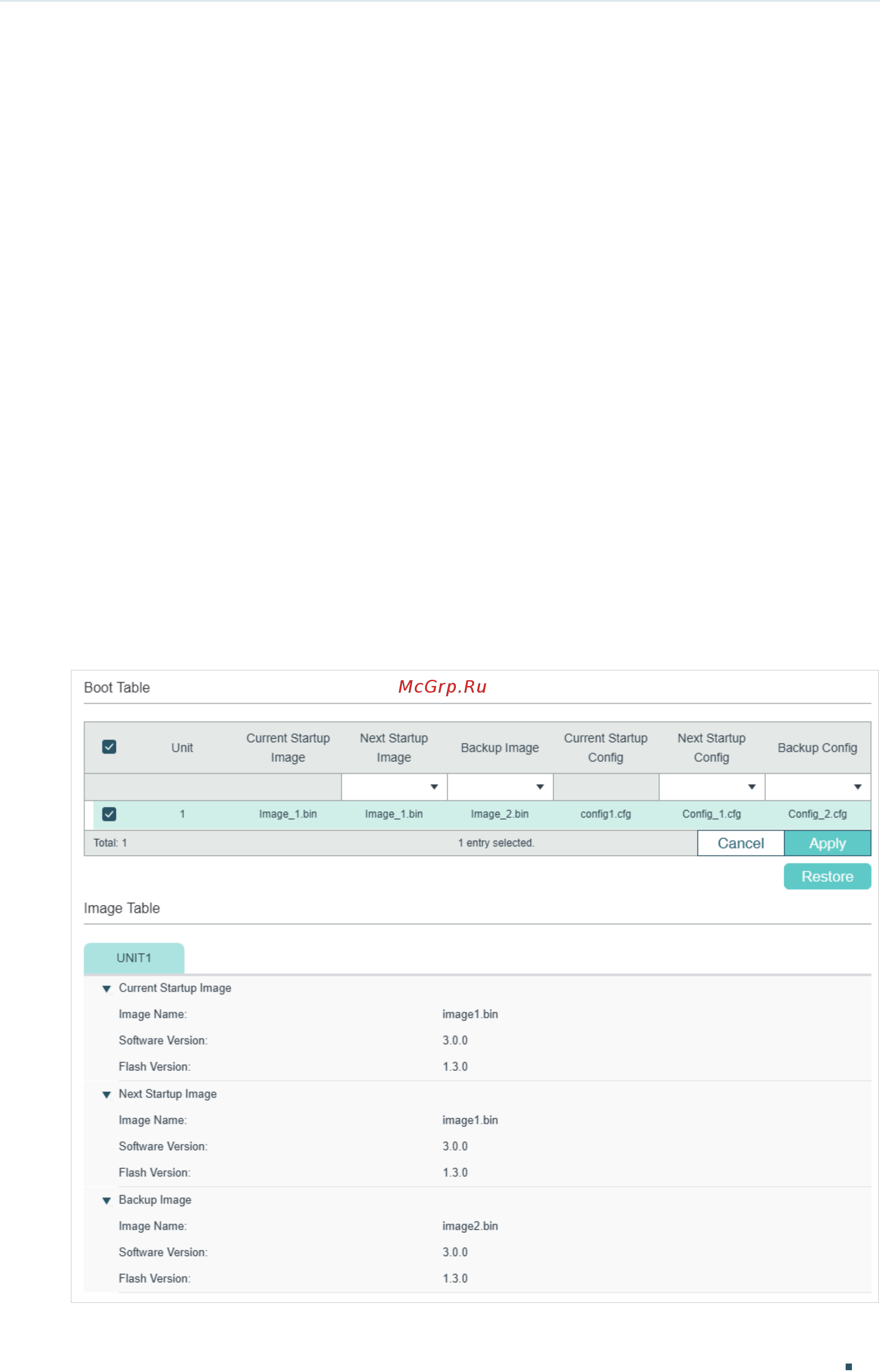 Tp-Link T1600G-52TS V4 [67/958] Configuring the boot file