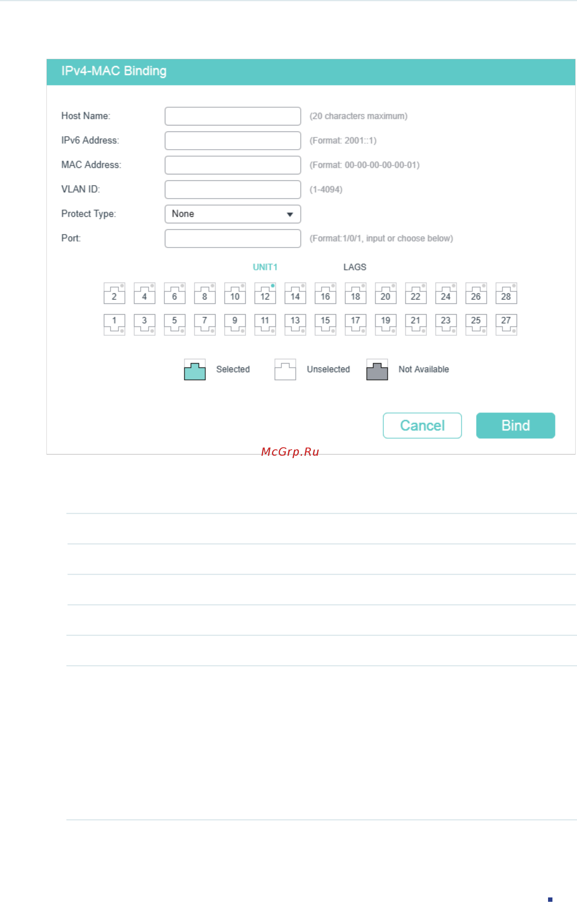 Tp-Link T1600G-52TS V4 [788/958] Enter the following information to specify a host