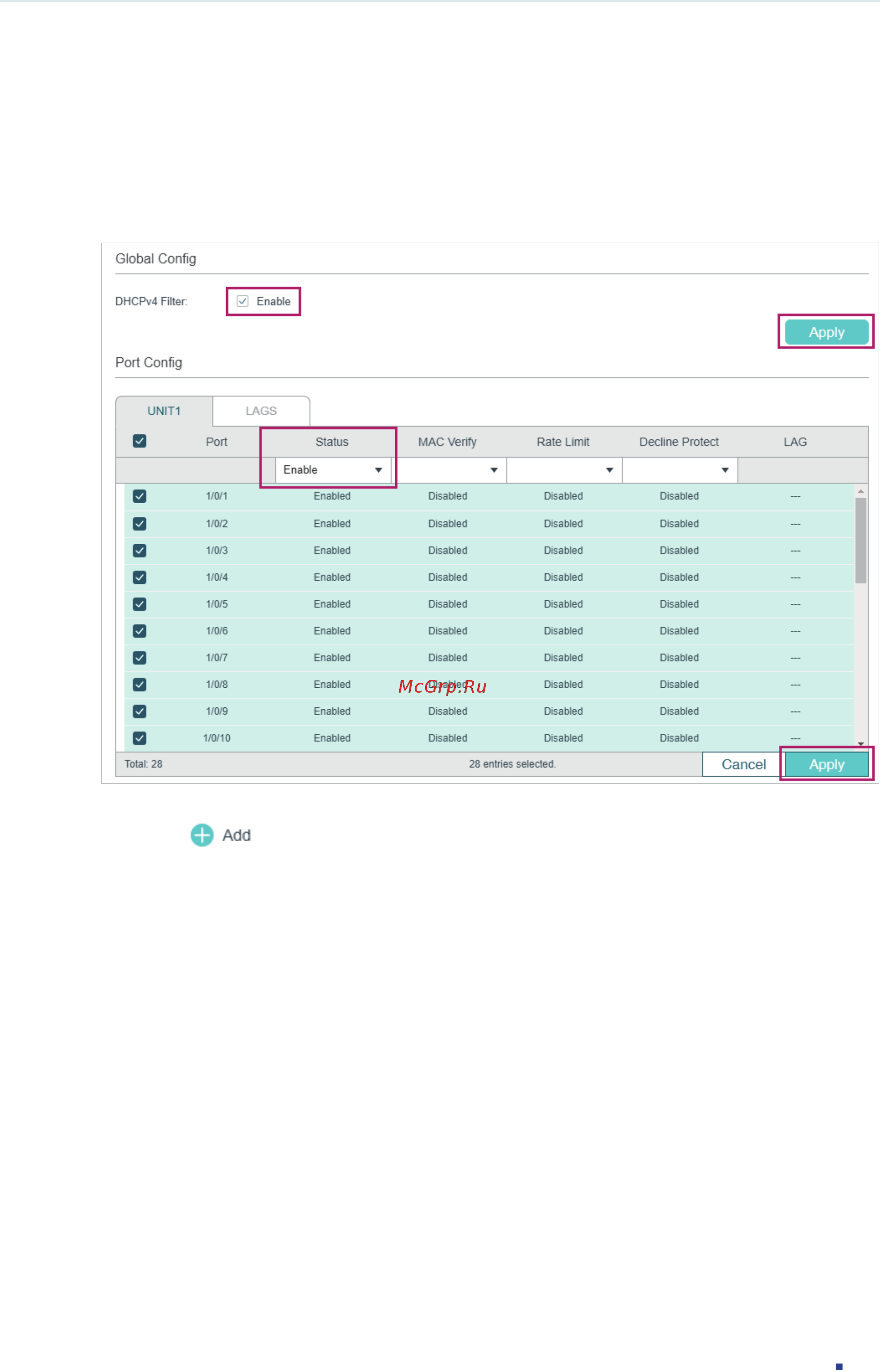 Tp-Link T1600G-52TS V4 [831/958] Using the gui
