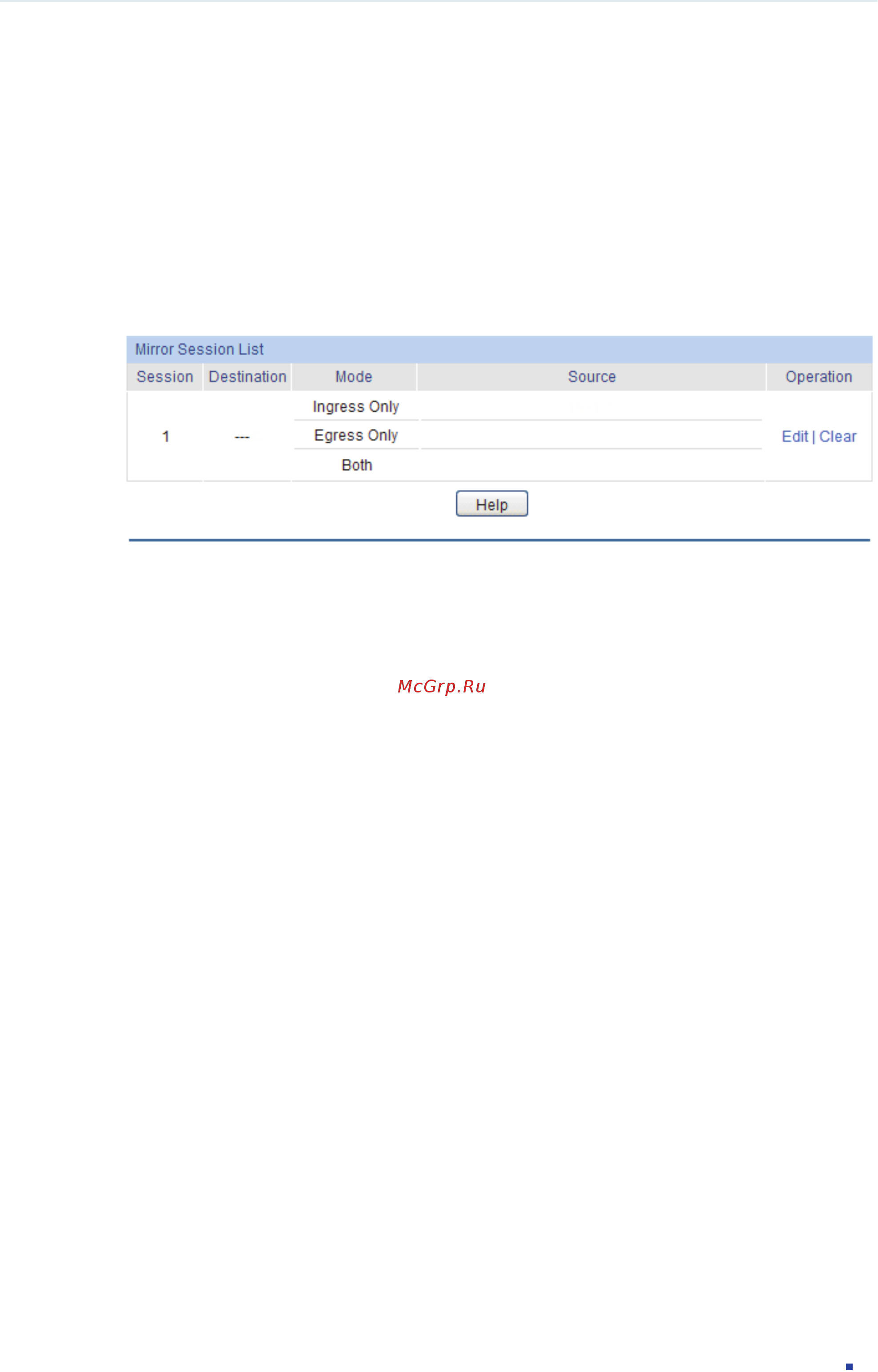 Tp-Link T1600G-52TS V1 [105/755] Port mirror configuration