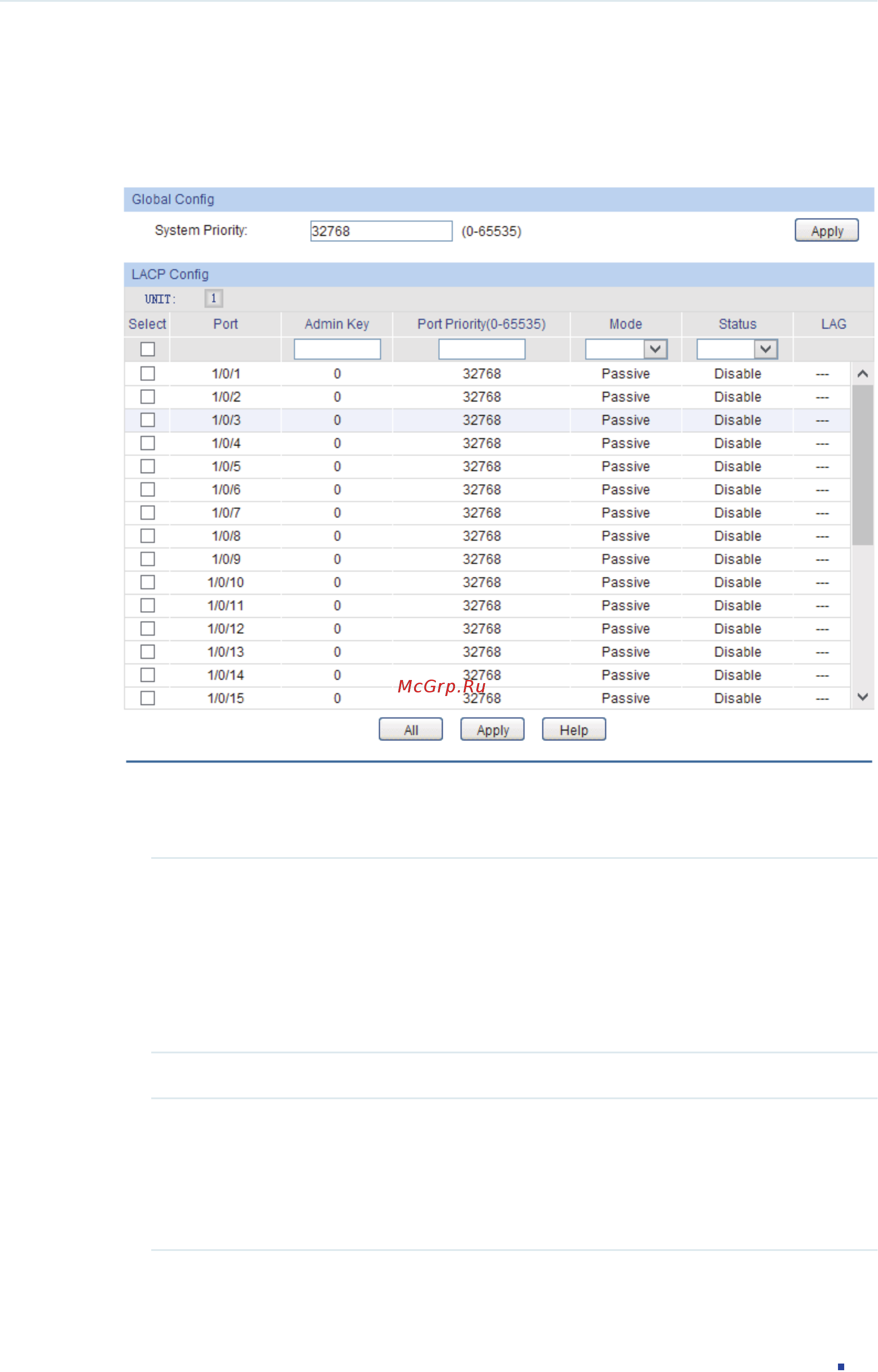Tp-Link T1600G-52TS V1 [135/755] Configuring lacp
