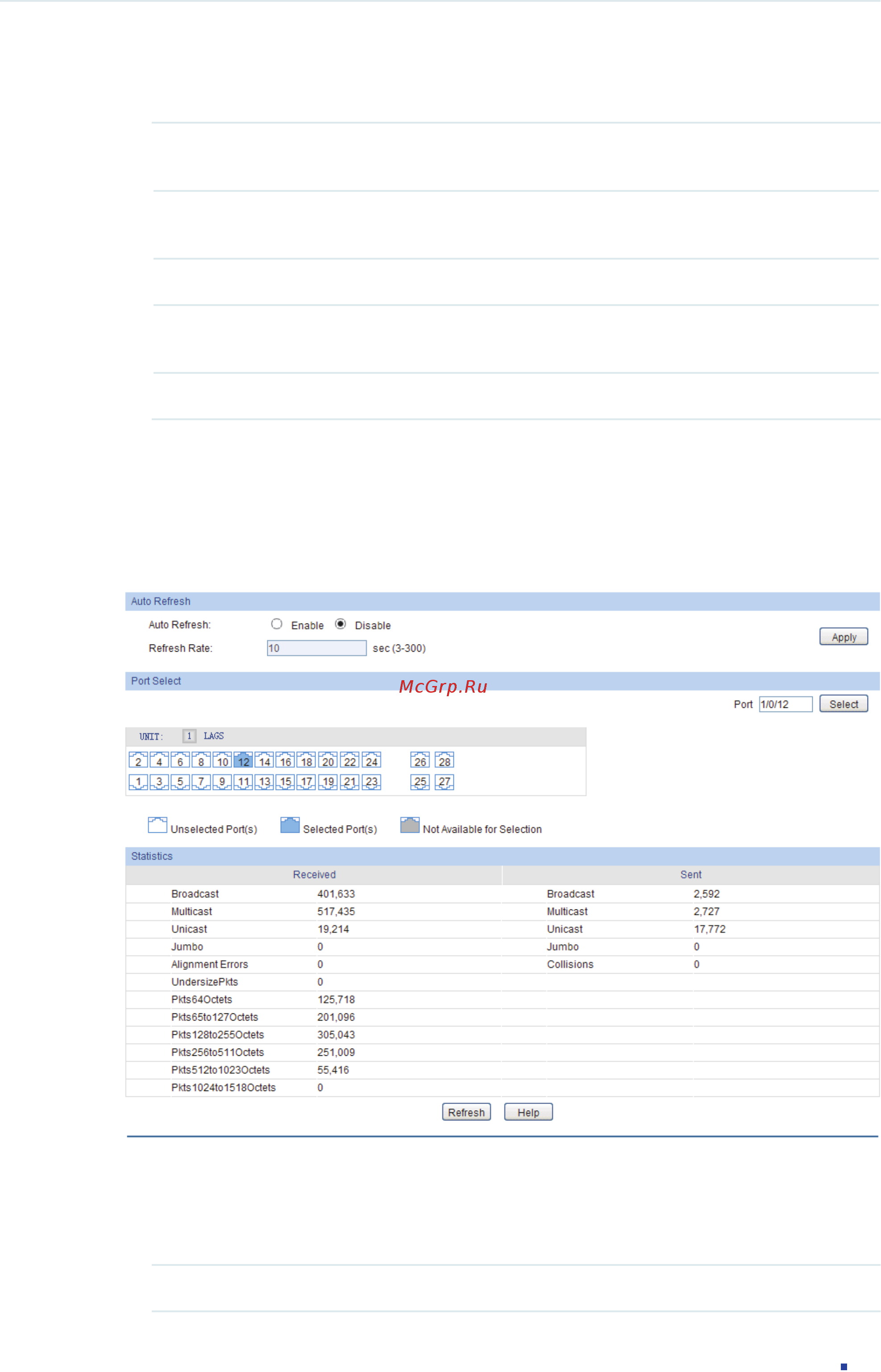 Tp-Link T1600G-52TS V1 [148/755] Viewing the traffic statistics in detail