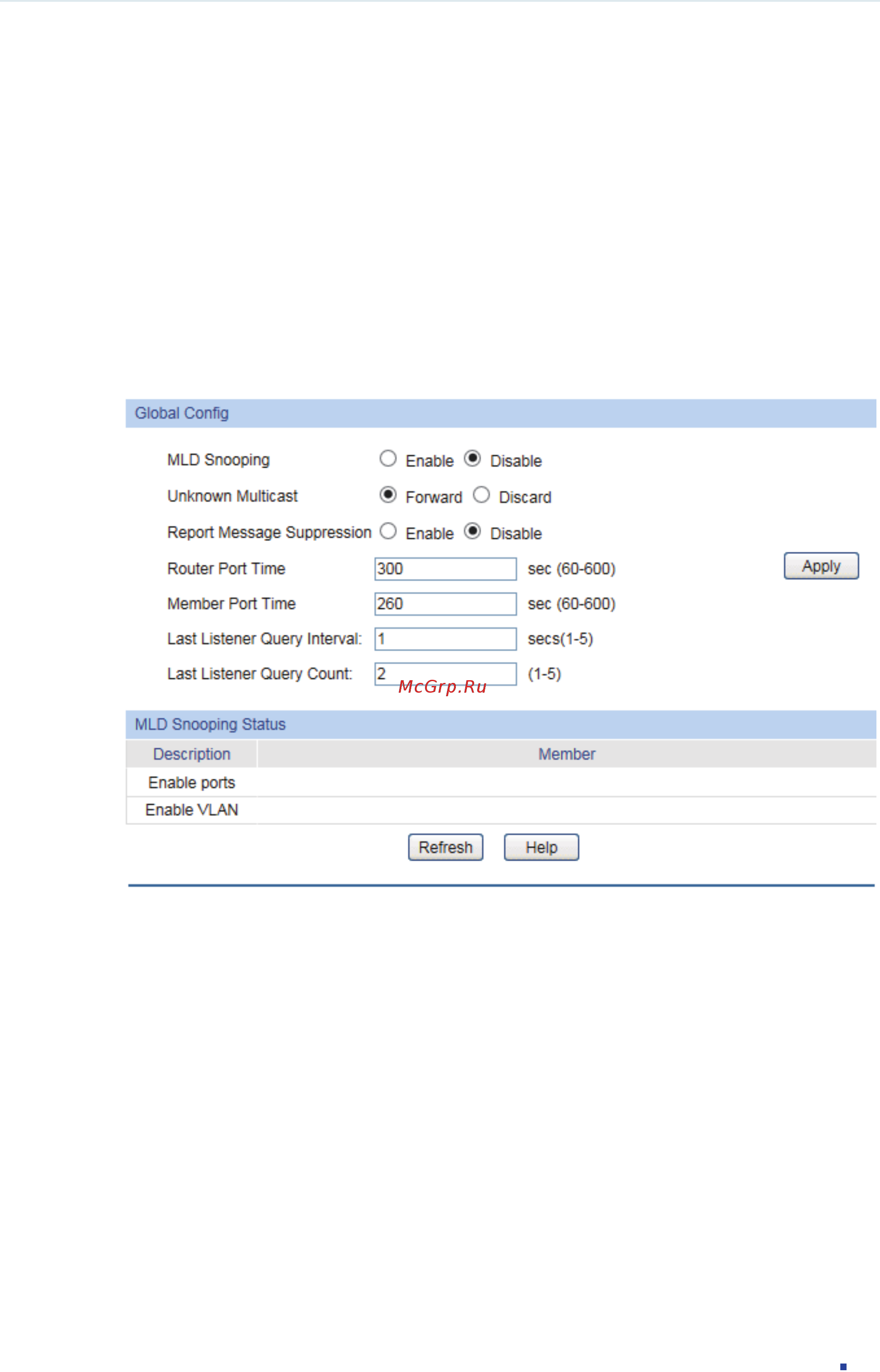 Tp-Link T1600G-52TS V1 [327/755] Configuring mld snooping