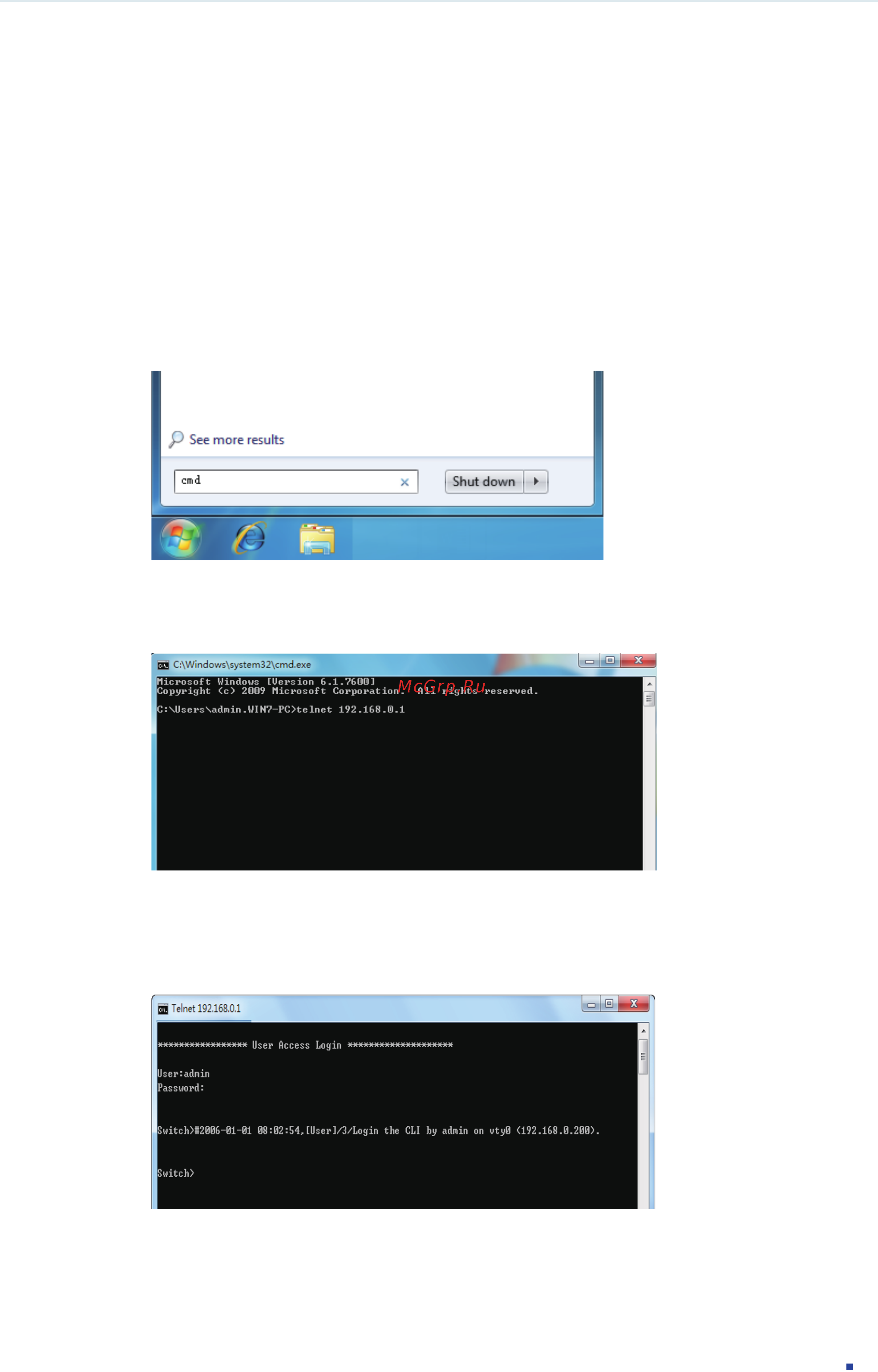 Tp-Link T1600G-28PS V1 [35/755] Telnet login