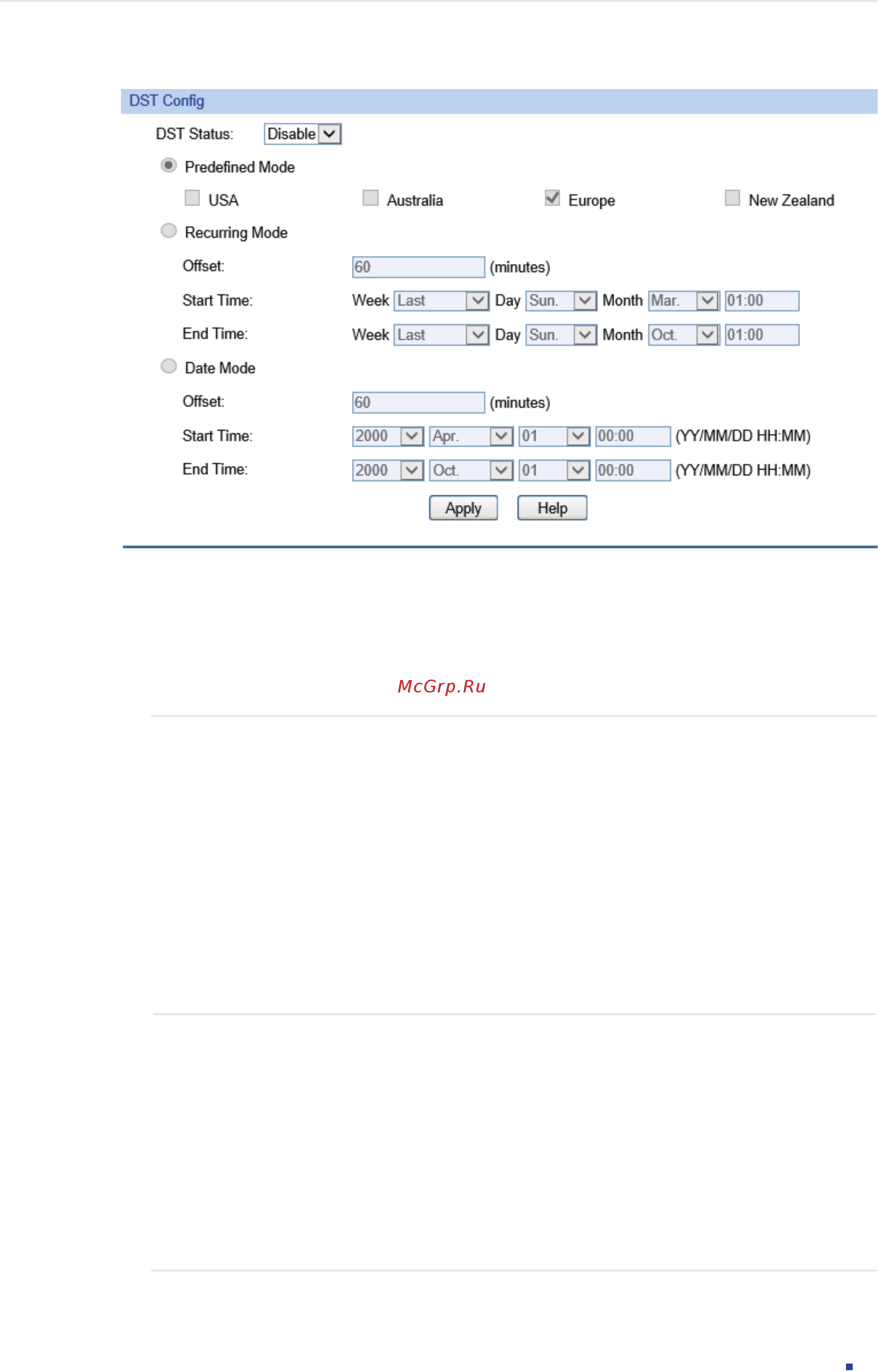 Tp-Link T1600G-52TS V1 [51/755] In the dst config section select enable to enable the daylight saving time function