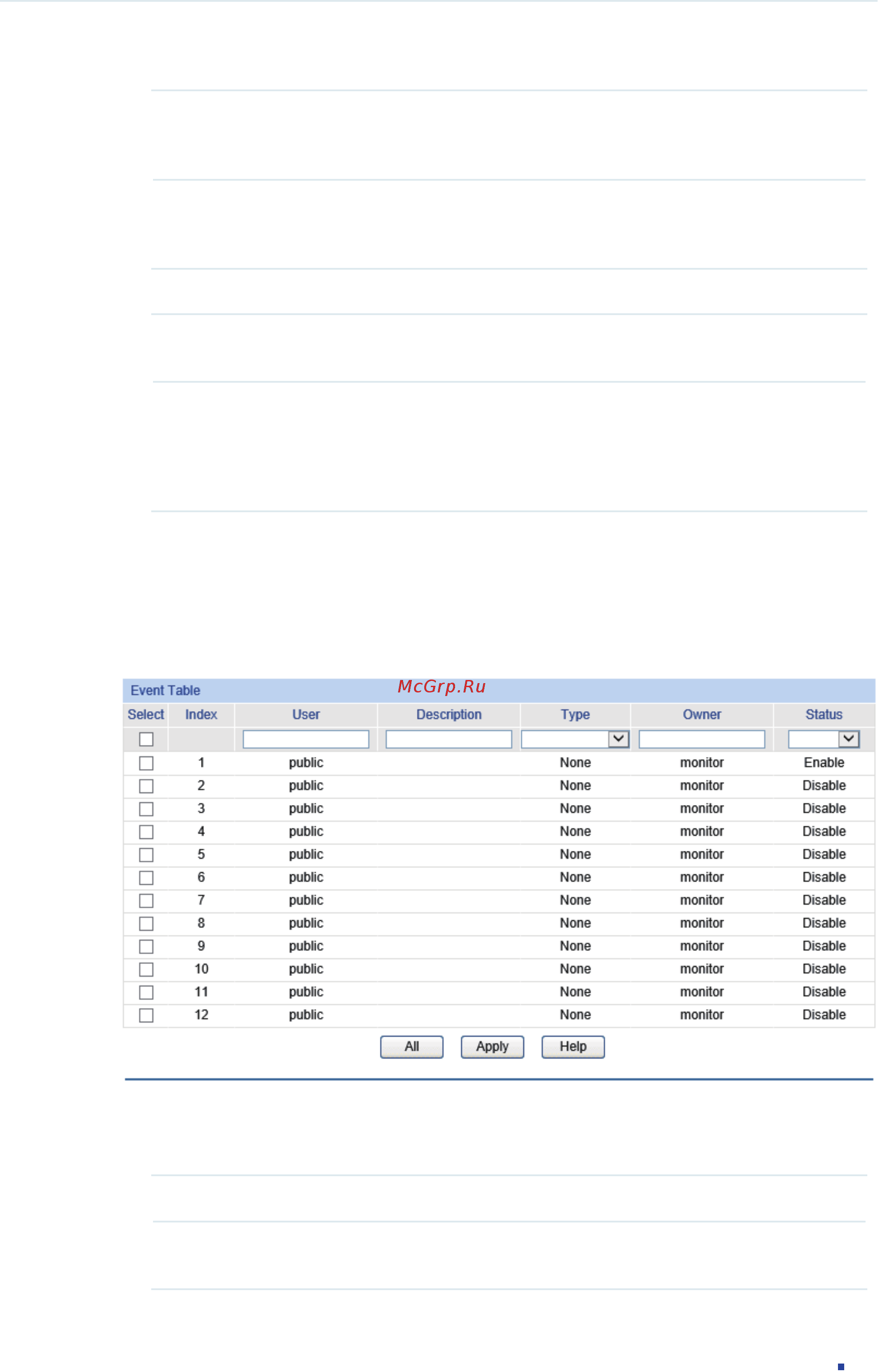 Tp-Link T1600G-52TS V1 [725/755] Configuring event