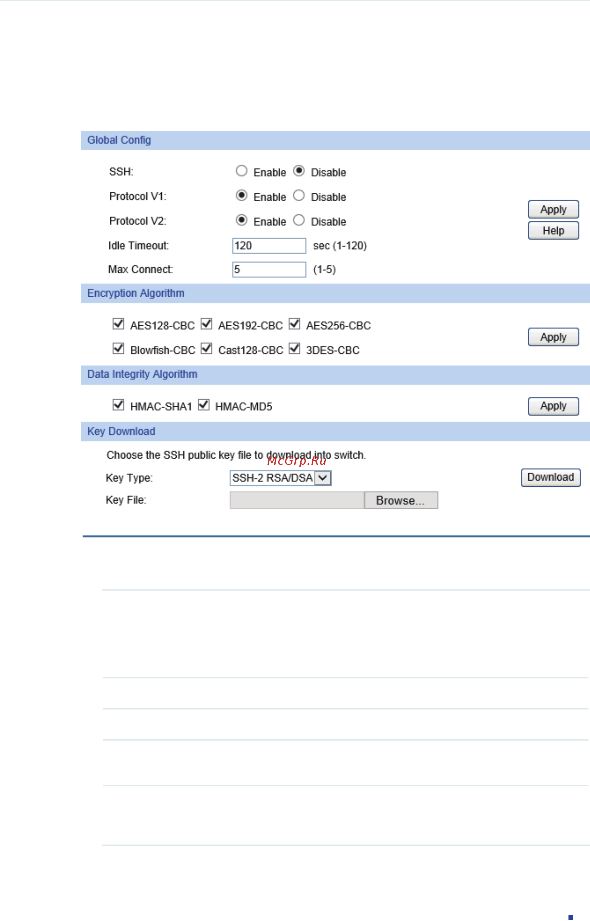Tp-Link T1600G-52TS V1 [83/755] Configuring the ssh feature