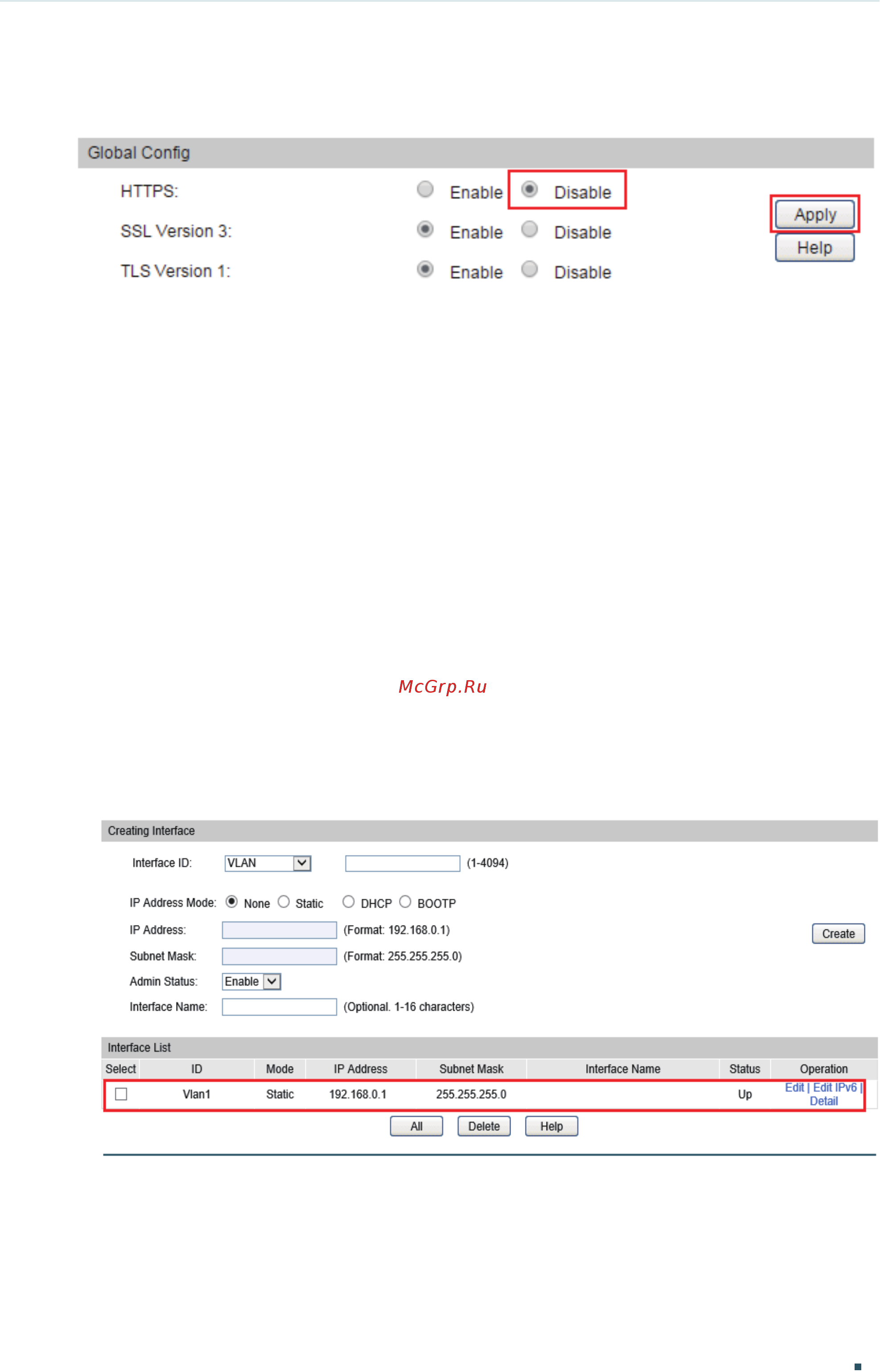 Tp-Link T1600G-52TS V2 [31/790] Configure the switch s ip address and default gateway