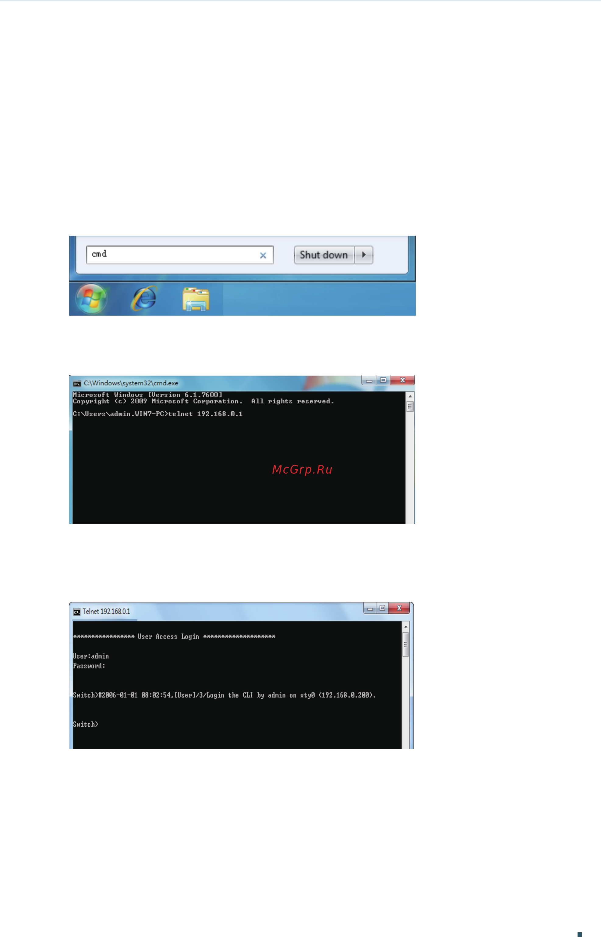 Tp-Link T1700X-16TS V3 [37/916] Telnet login