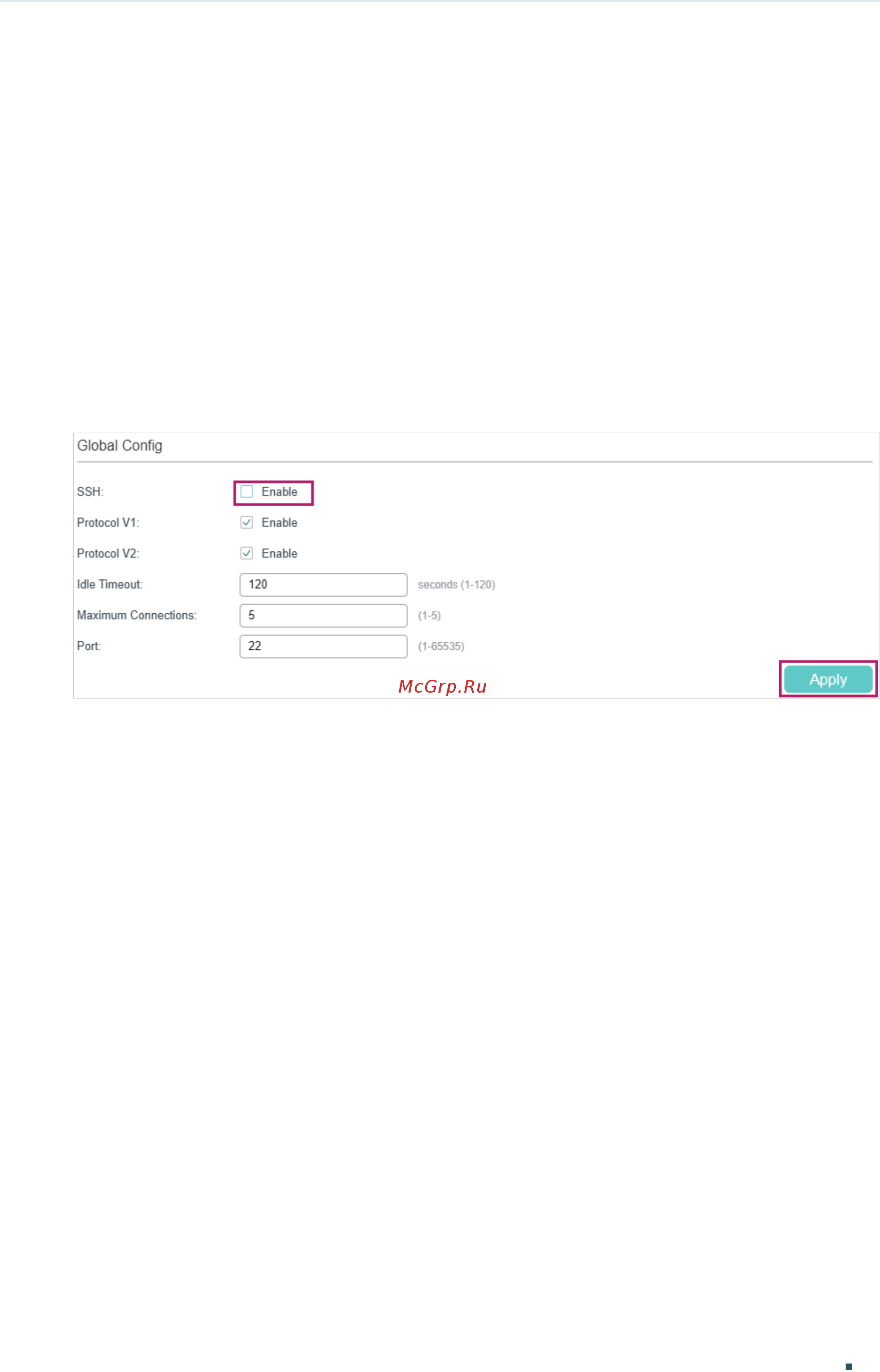 Tp-Link T1700X-16TS V3 [43/916] Disable ssh login