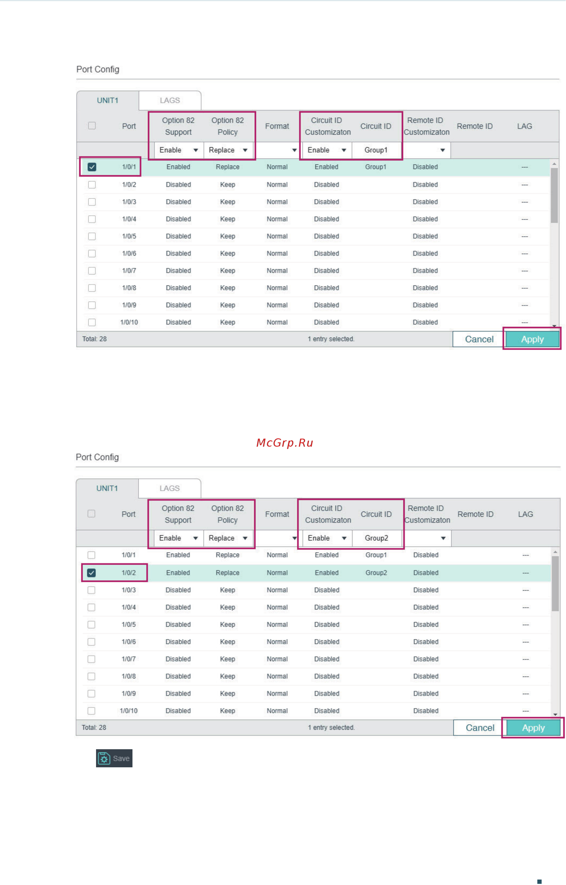 Tp-Link T1700X-16TS V3 [478/916] Using cli