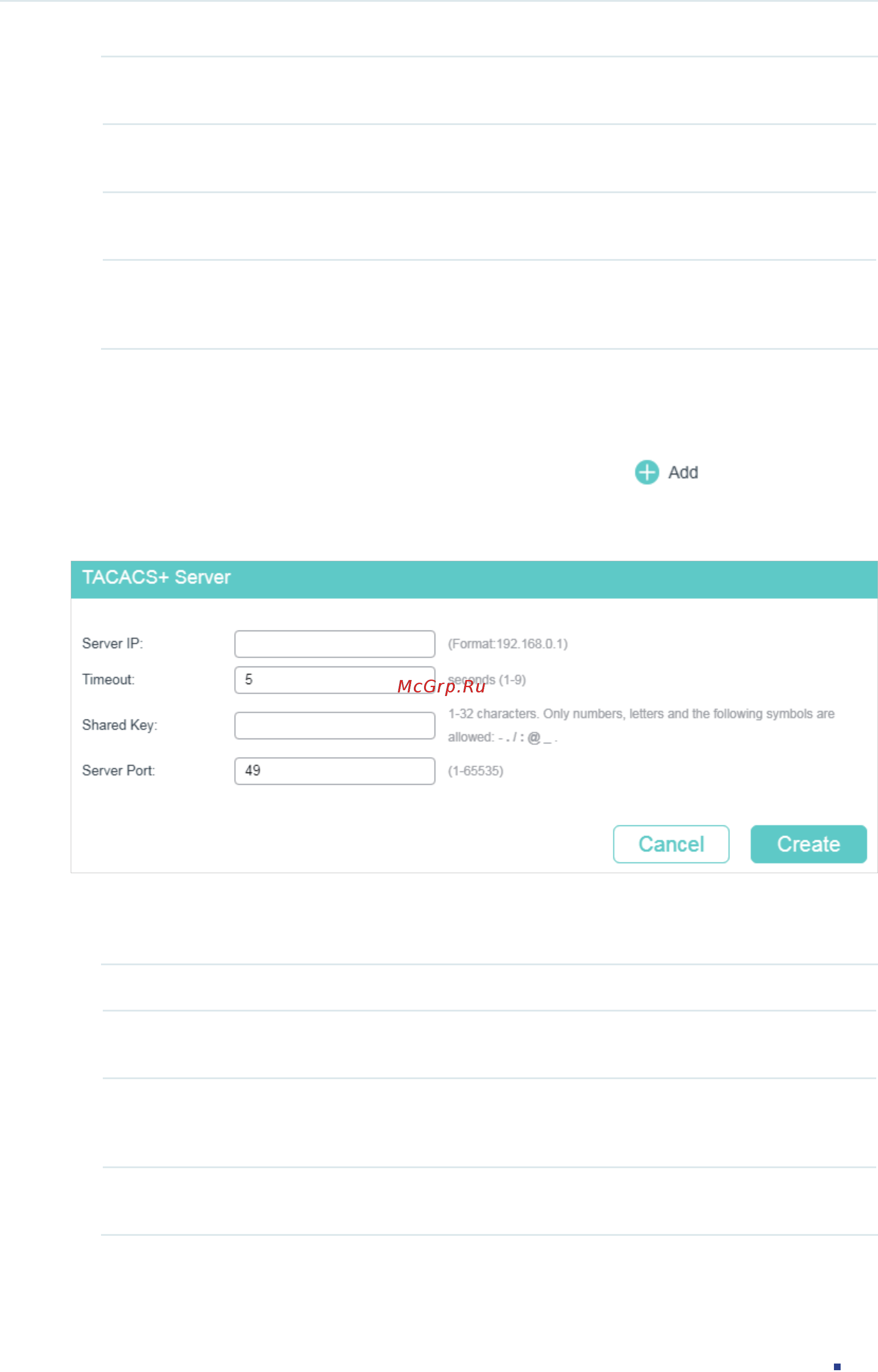 Tp-Link T1700X-16TS V3 [594/916] Configure the following parameters