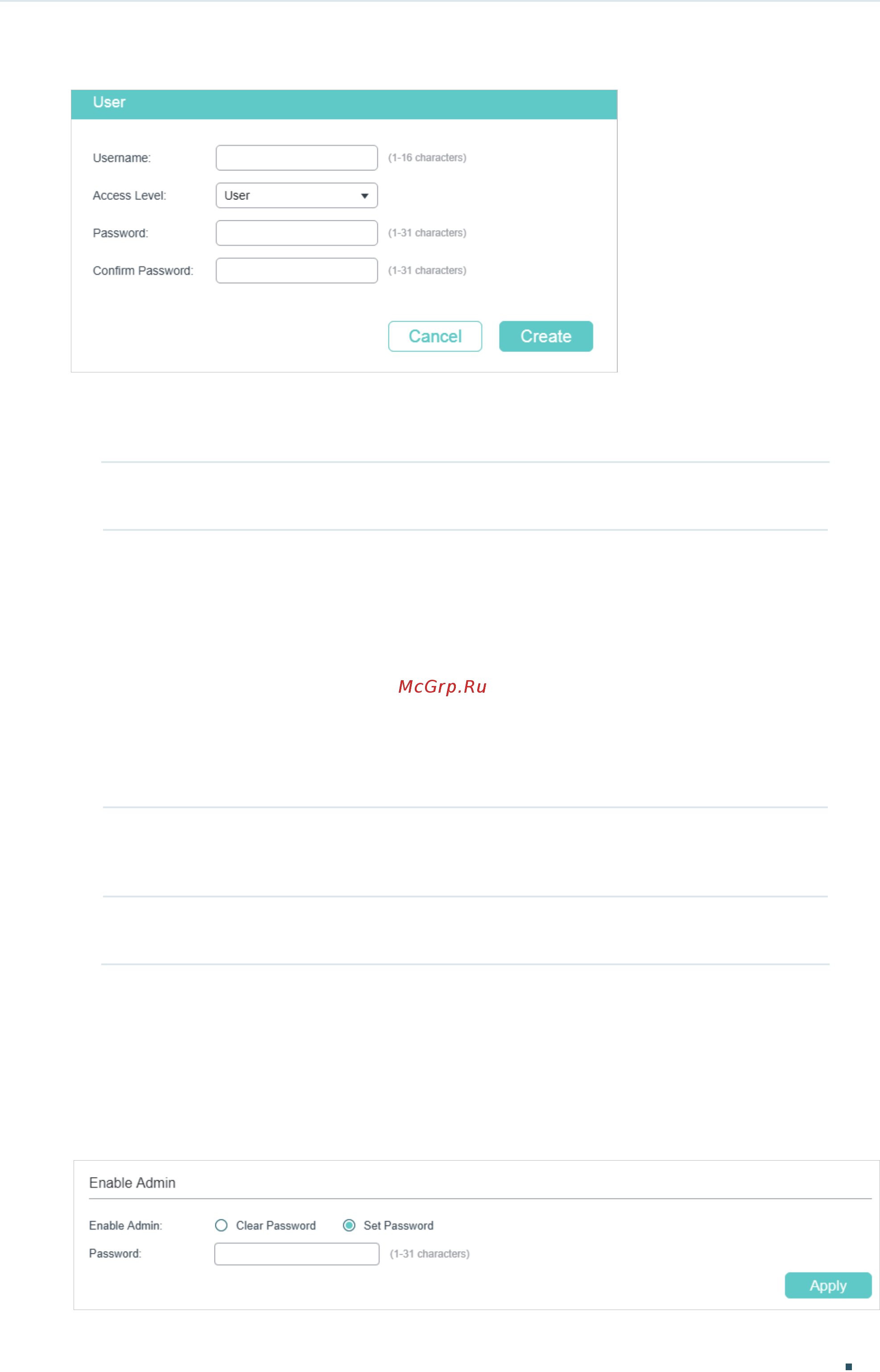 Tp-Link T1700X-16TS V3 [61/916] Configuring enable password