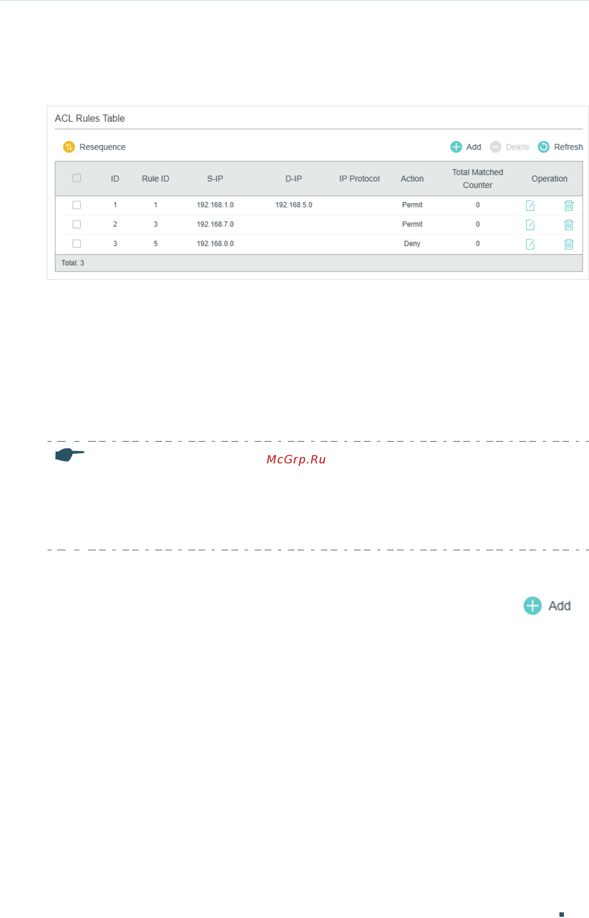 Tp-Link T1700X-16TS V3 [669/916] Configuring acl binding