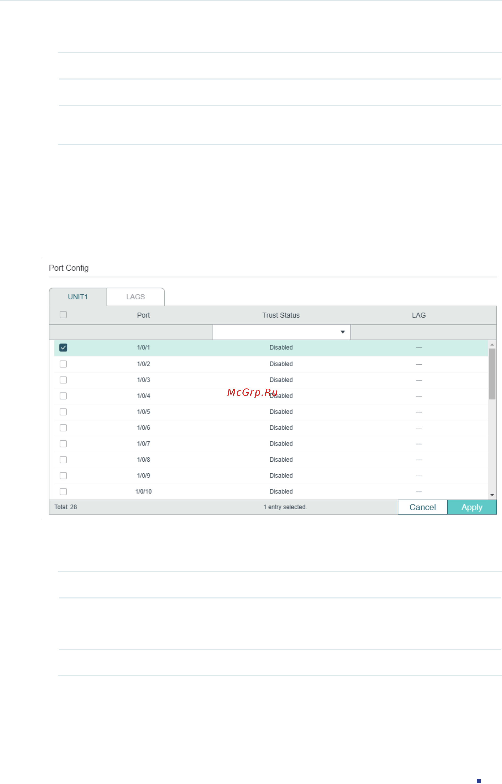Tp-Link T1700X-16TS V3 [757/916] Configuring nd detection on ports