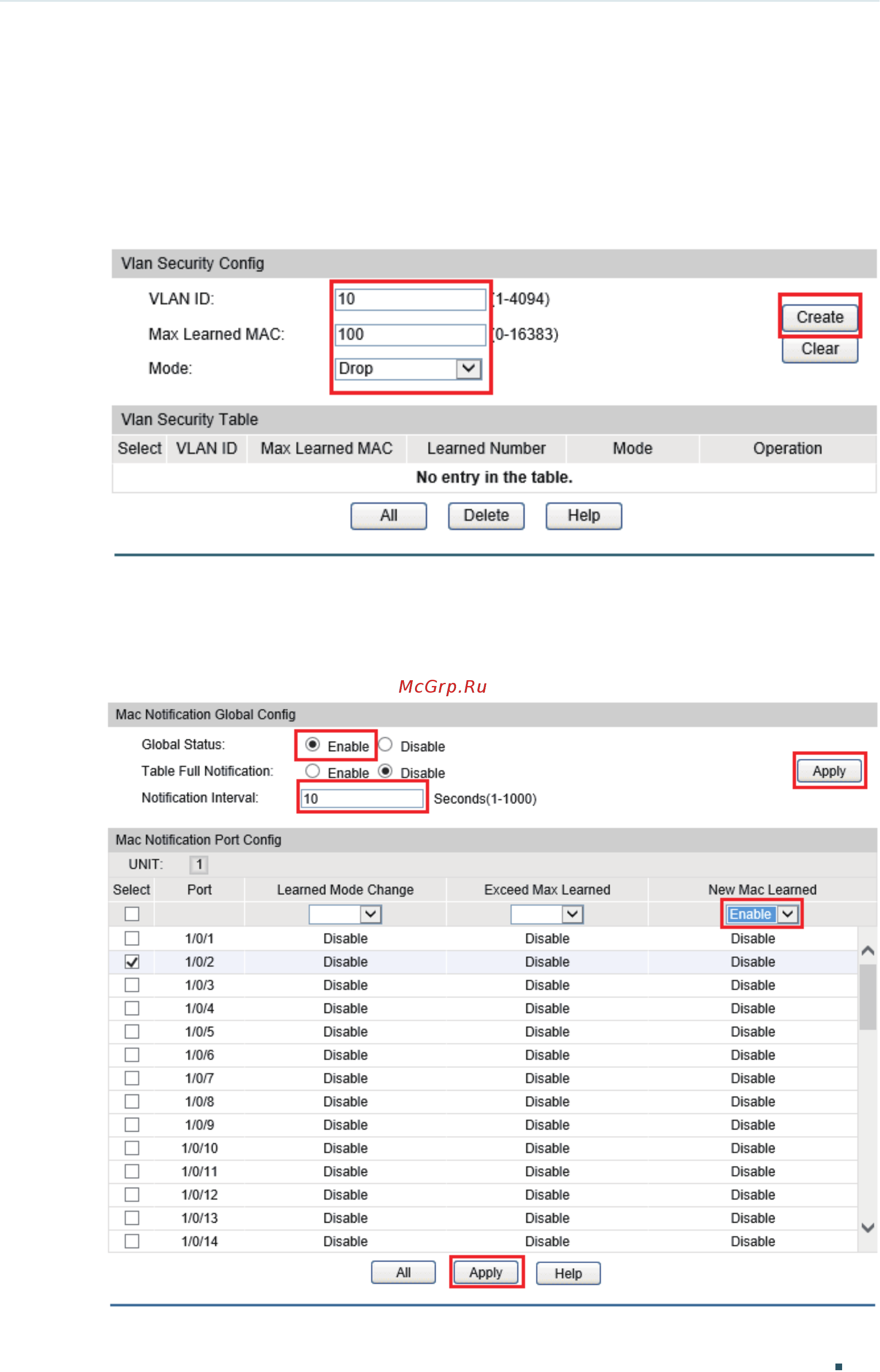 Tp-Link T1700X-16TS V2 [173/764] Using the gui