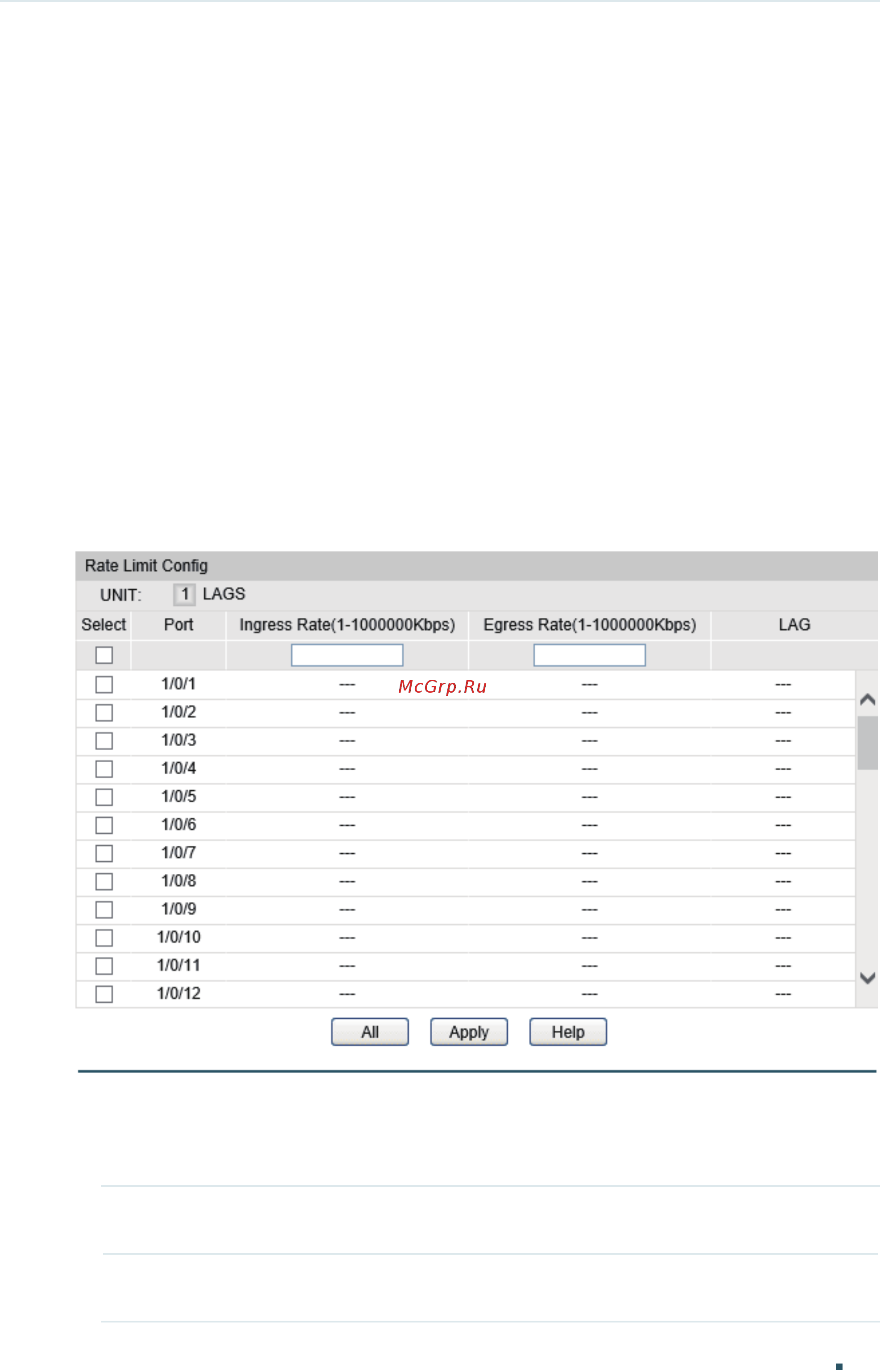 Tp-Link T1700X-16TS V2 [483/764] Bandwidth control configuration