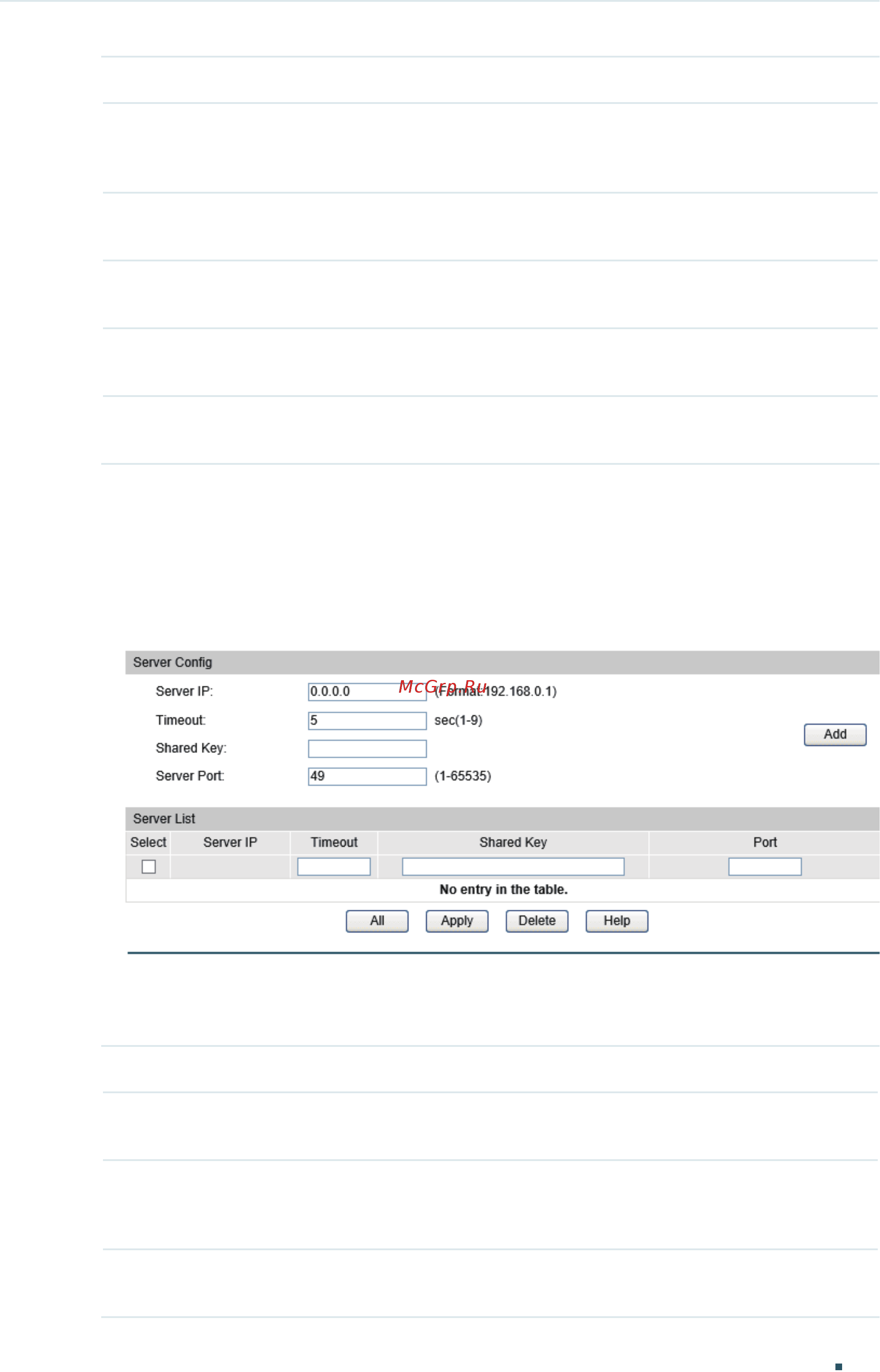 Tp-Link T1700X-16TS V2 [611/764] In the server config section configure the following parameters