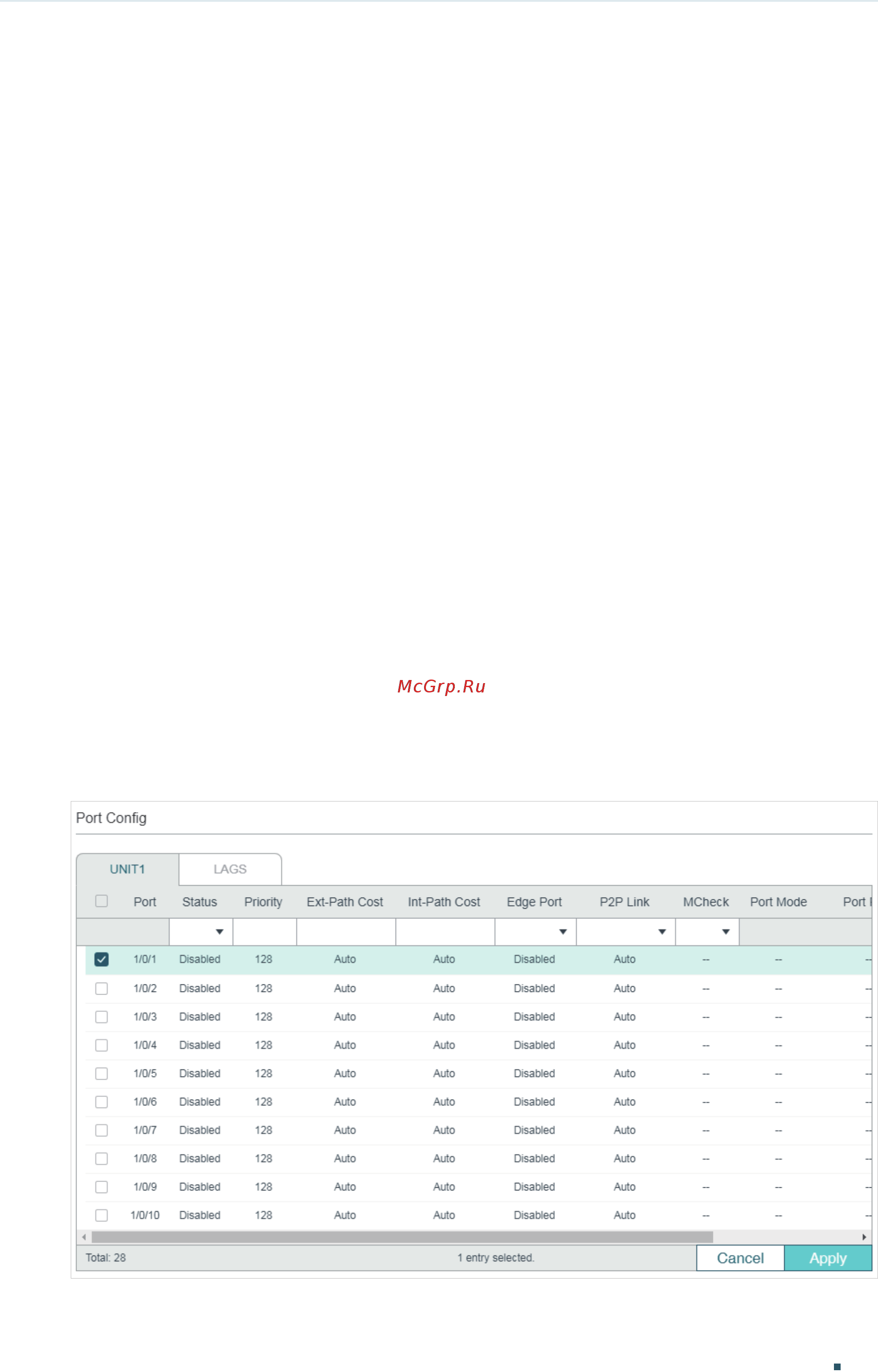 Tp-Link T1700G-28TQ V3 [319/930] Using the gui