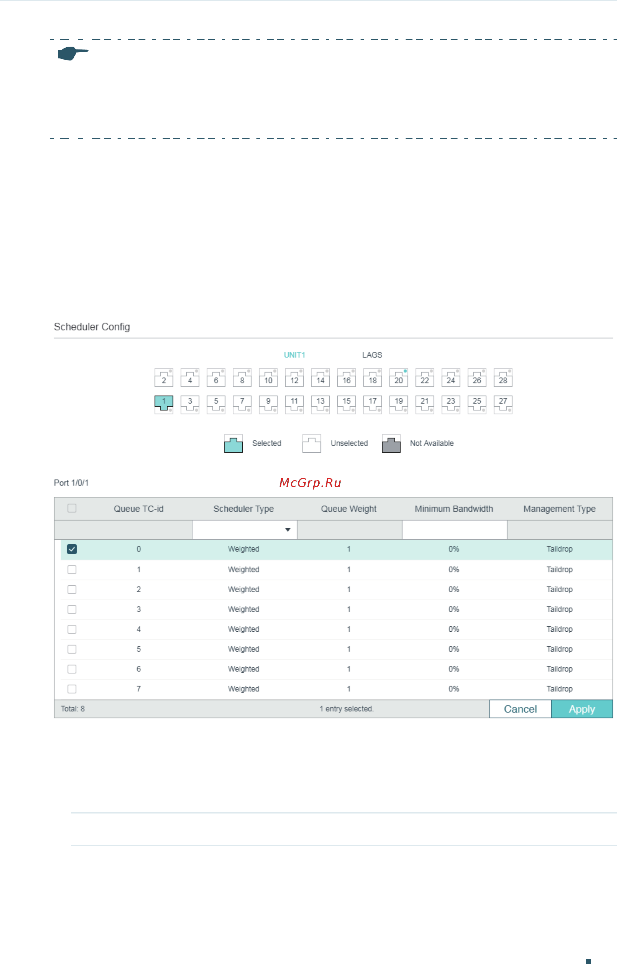Tp-Link T1700G-28TQ V3 [521/930] Specifying the scheduler settings