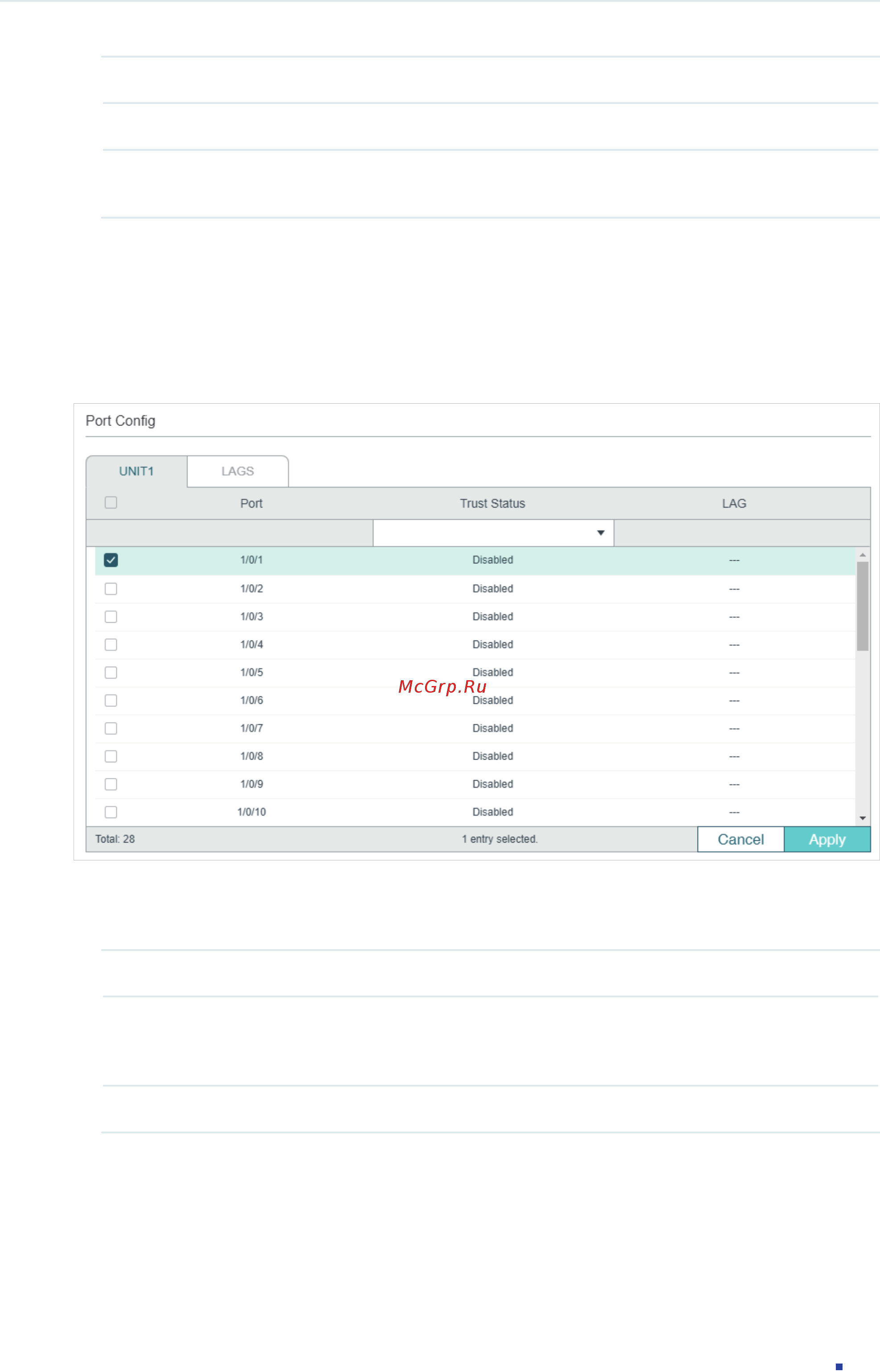 Tp-Link T1700G-28TQ V3 [771/930] Configuring nd detection on ports