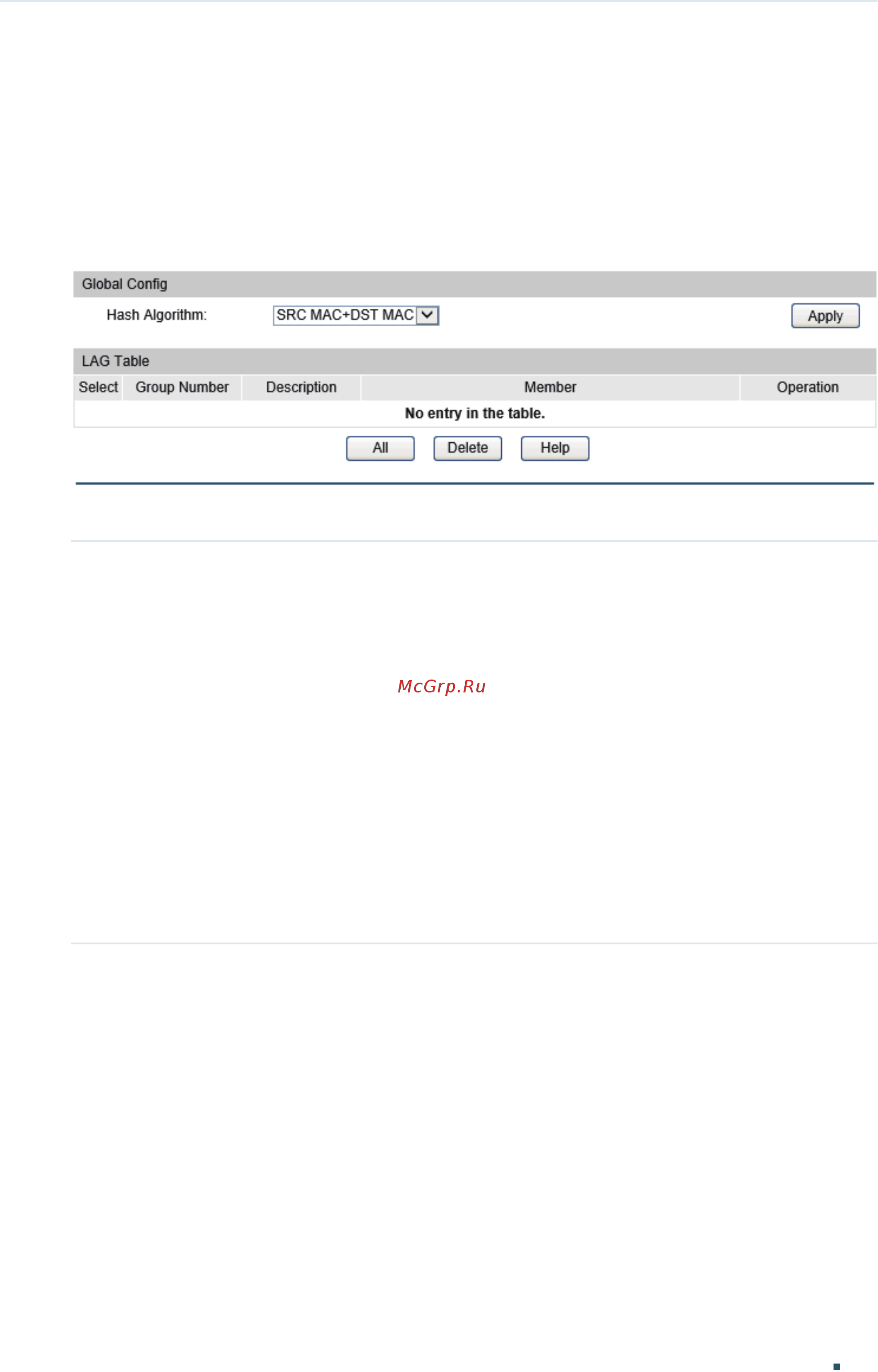 Tp-Link T1700G-28TQ V2 [158/772] In the global config section select the load balancing algorithm click apply