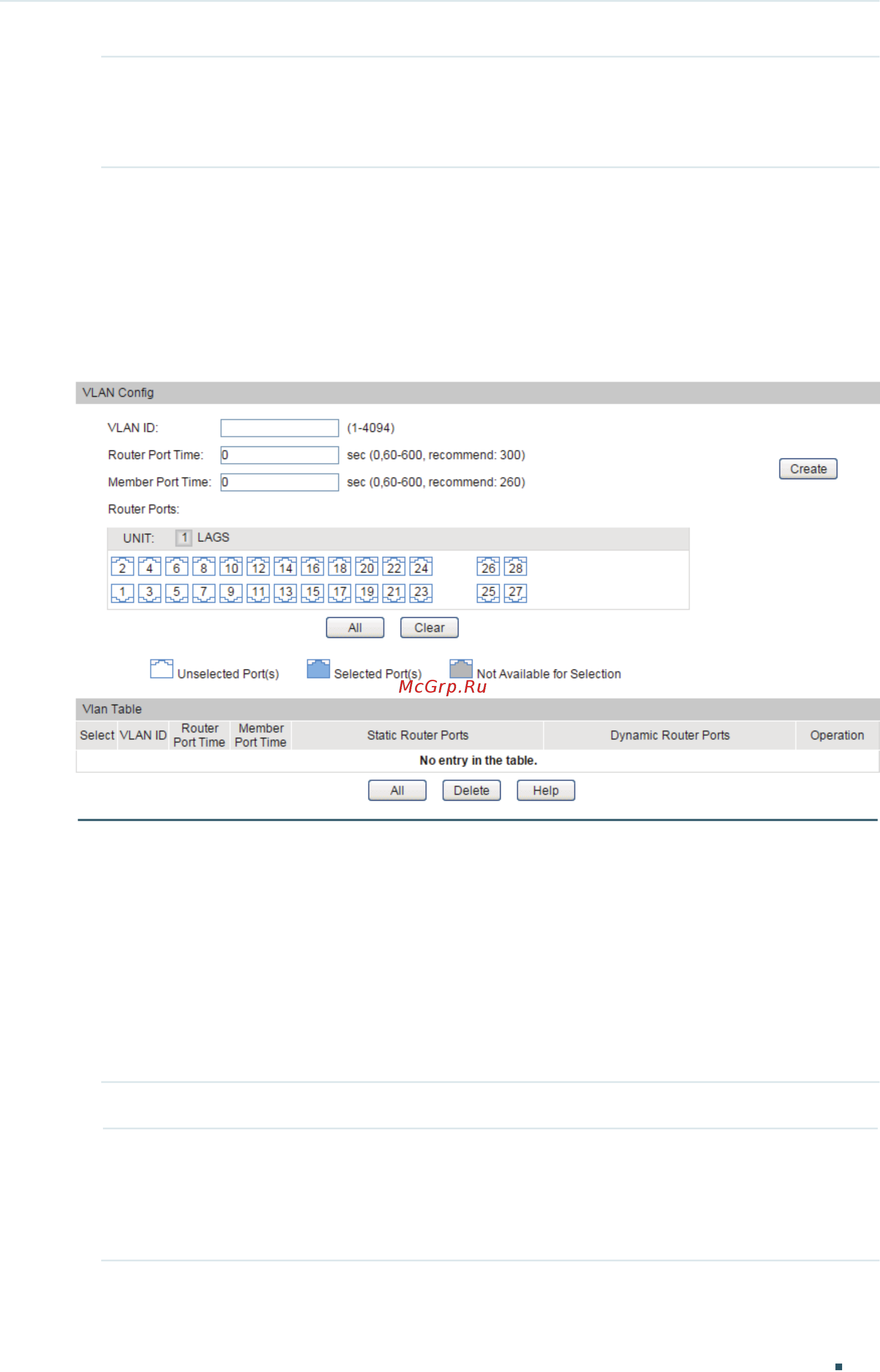 Tp-Link T1700G-28TQ V2 [356/772] Vlan config to load the following page