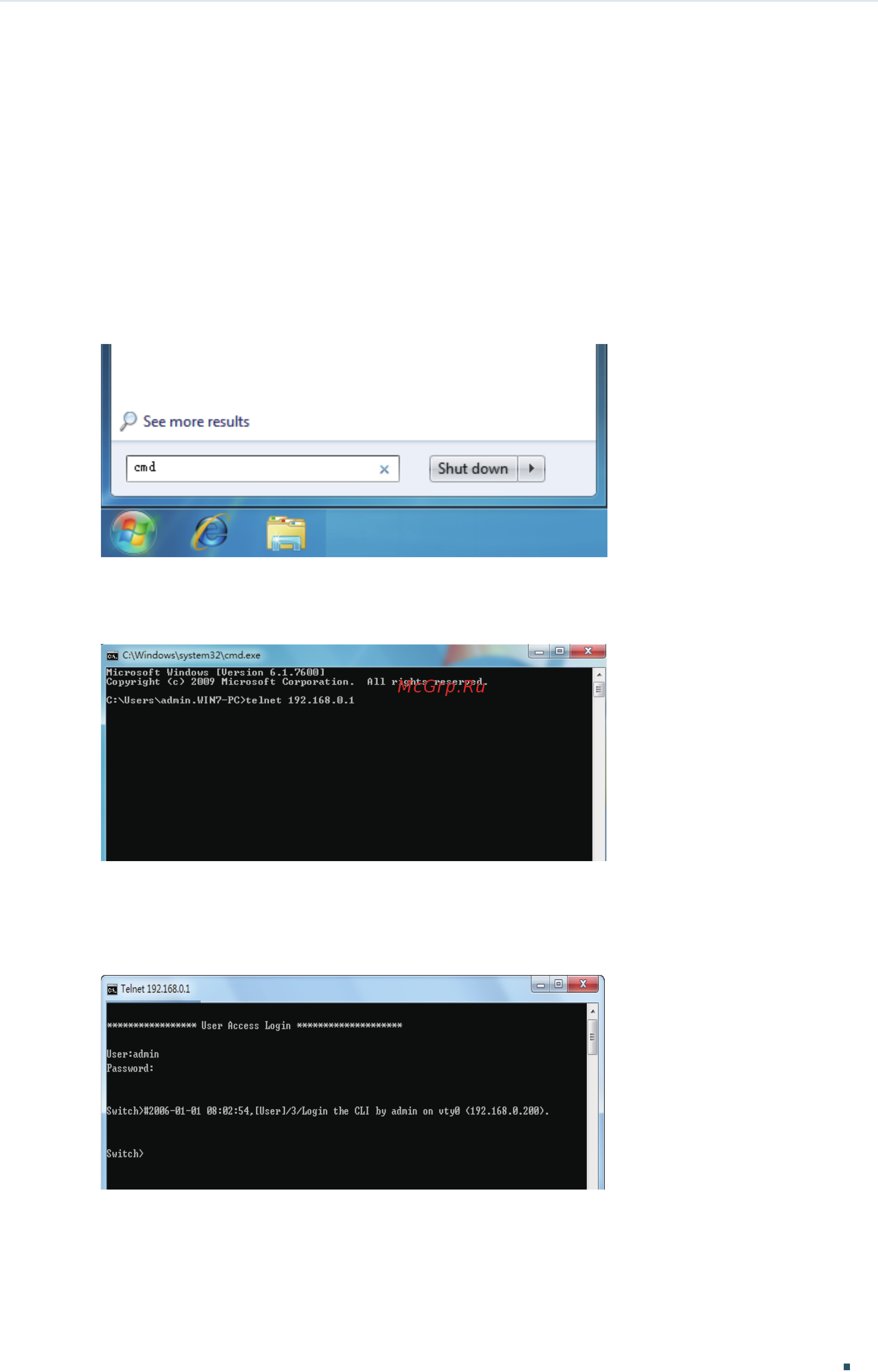 Tp-Link T1700G-28TQ V2 [38/772] Telnet login