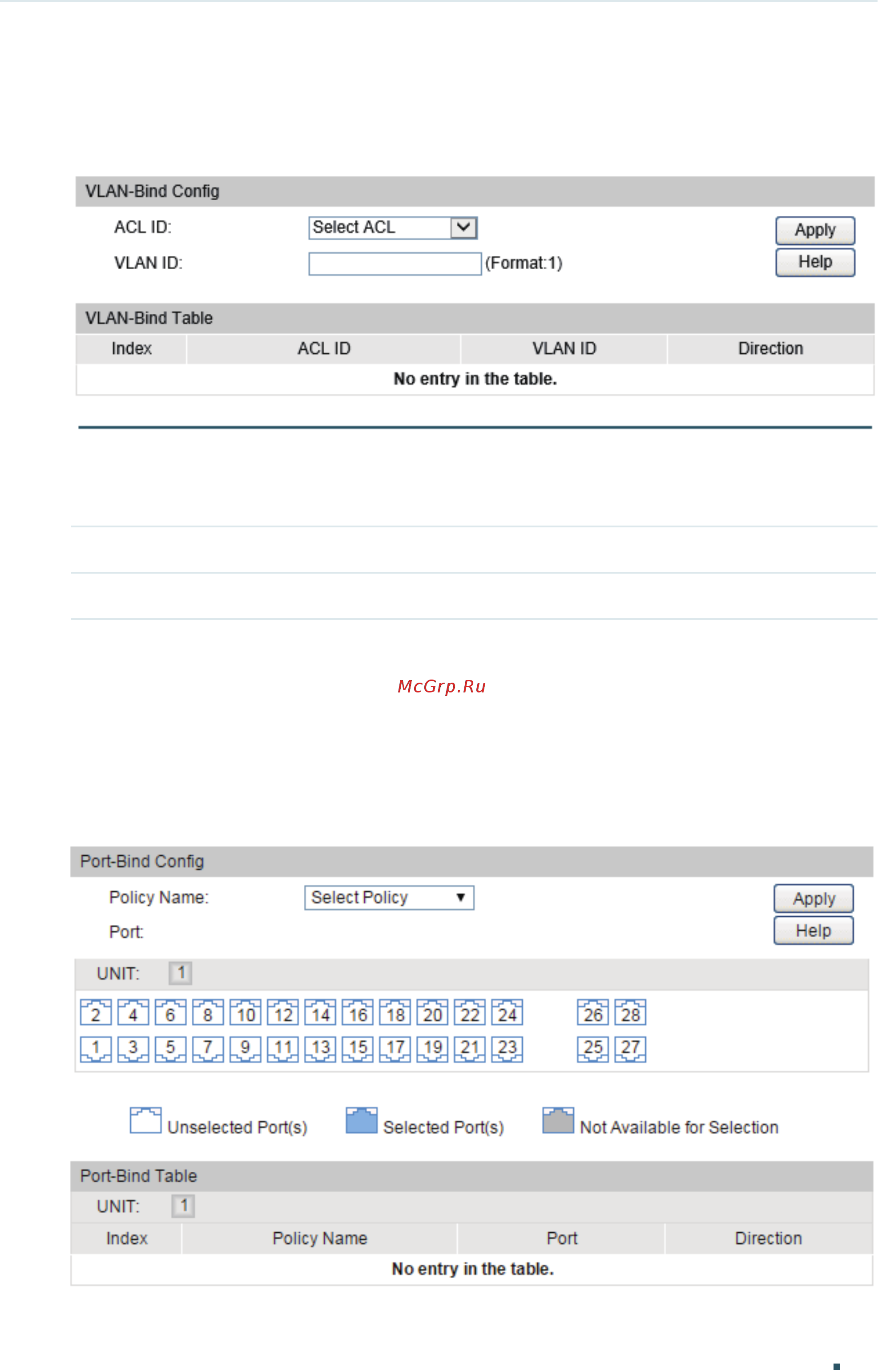 Tp-Link T1700G-28TQ V2 [548/772] You can bind the policy to a port or a vlan the received packets will then be matched and processed according to this policy