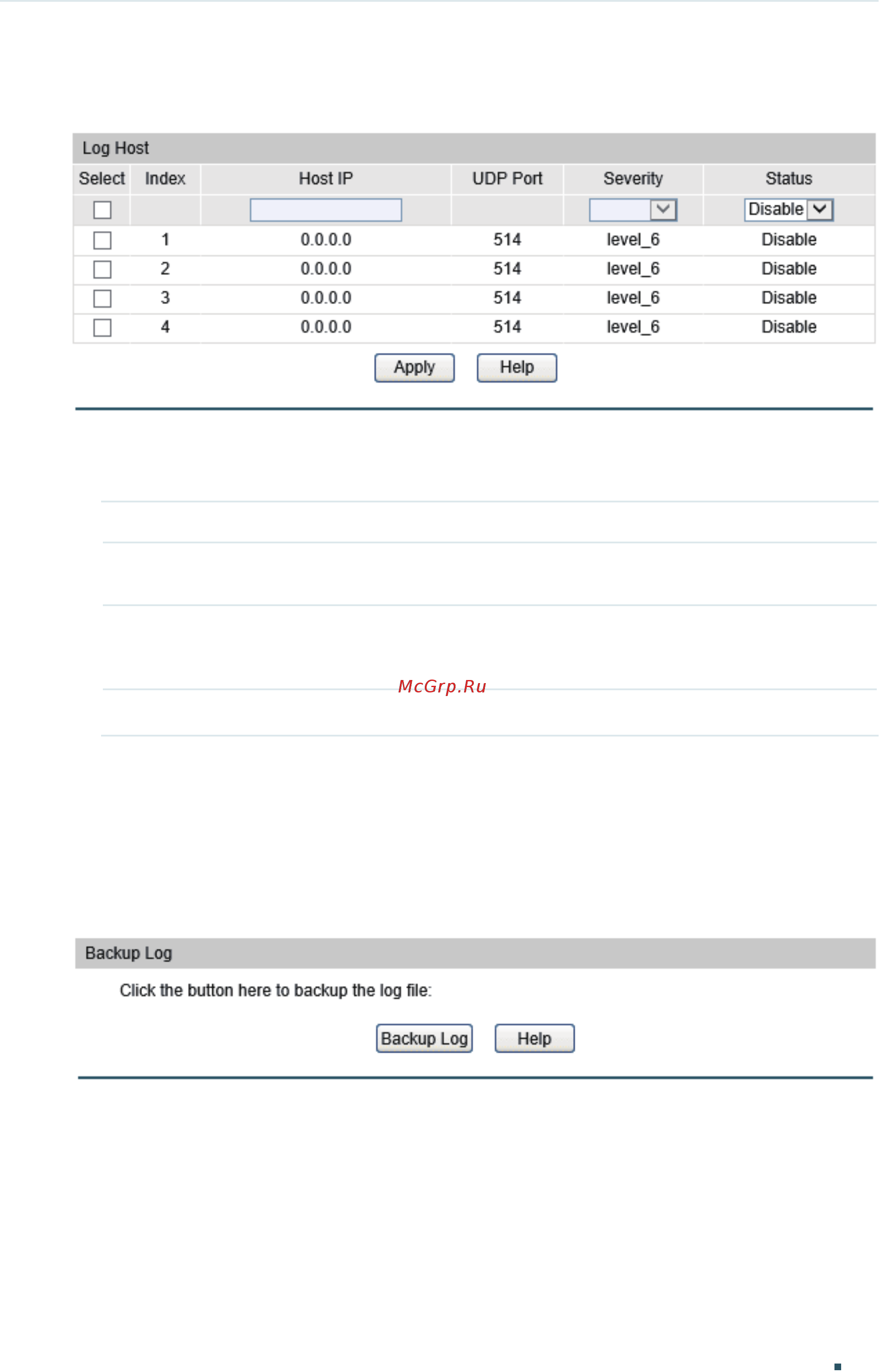 Tp-Link T1700G-28TQ V2 [708/772] Viewing the log table