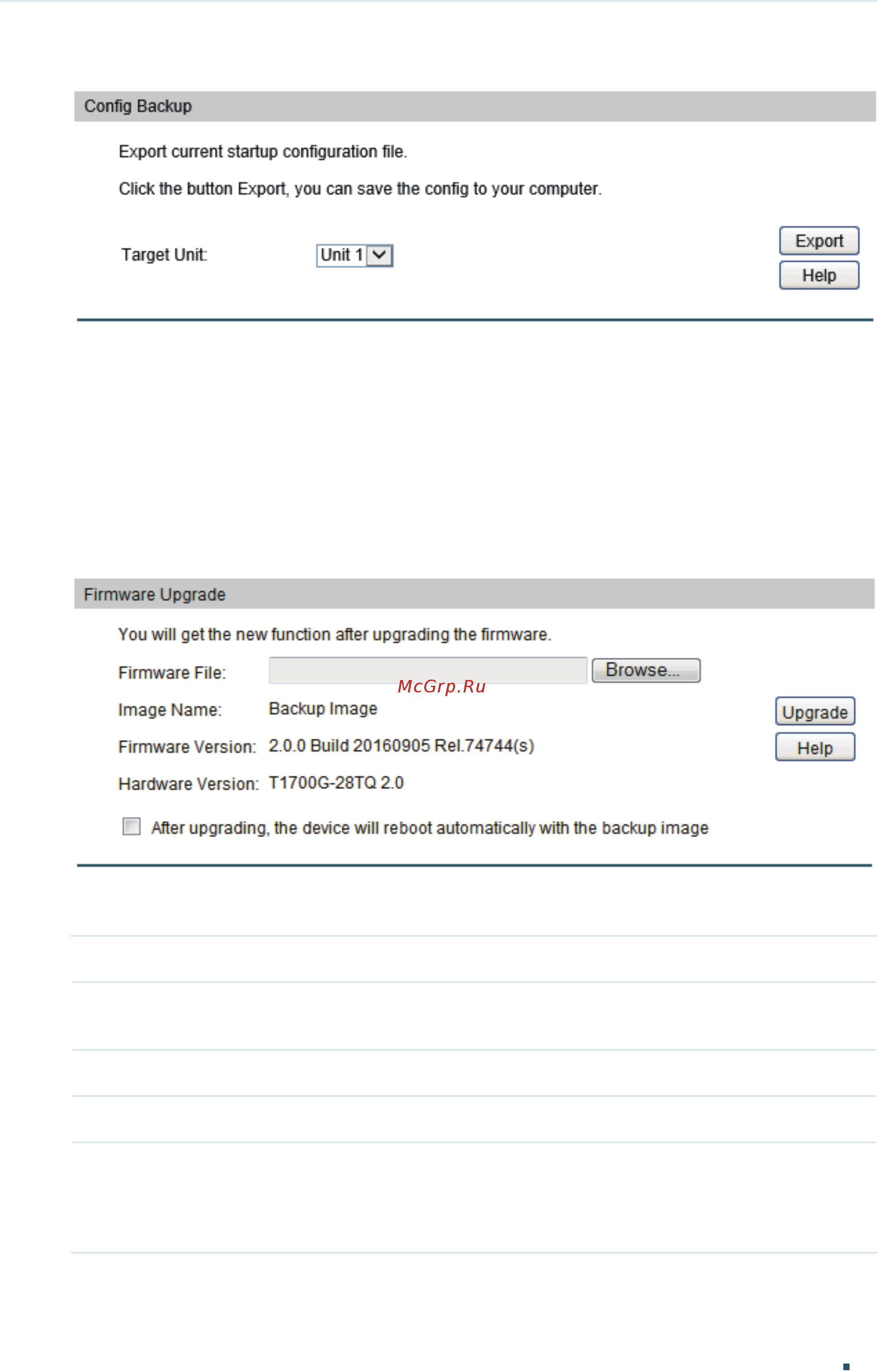 Tp-Link T1700G-28TQ V2 [72/772] Upgrading the firmware